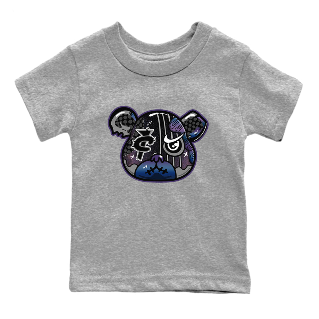 Foamposite Bear snkmatch Tees Kids - Air Foamposite One Galaxy