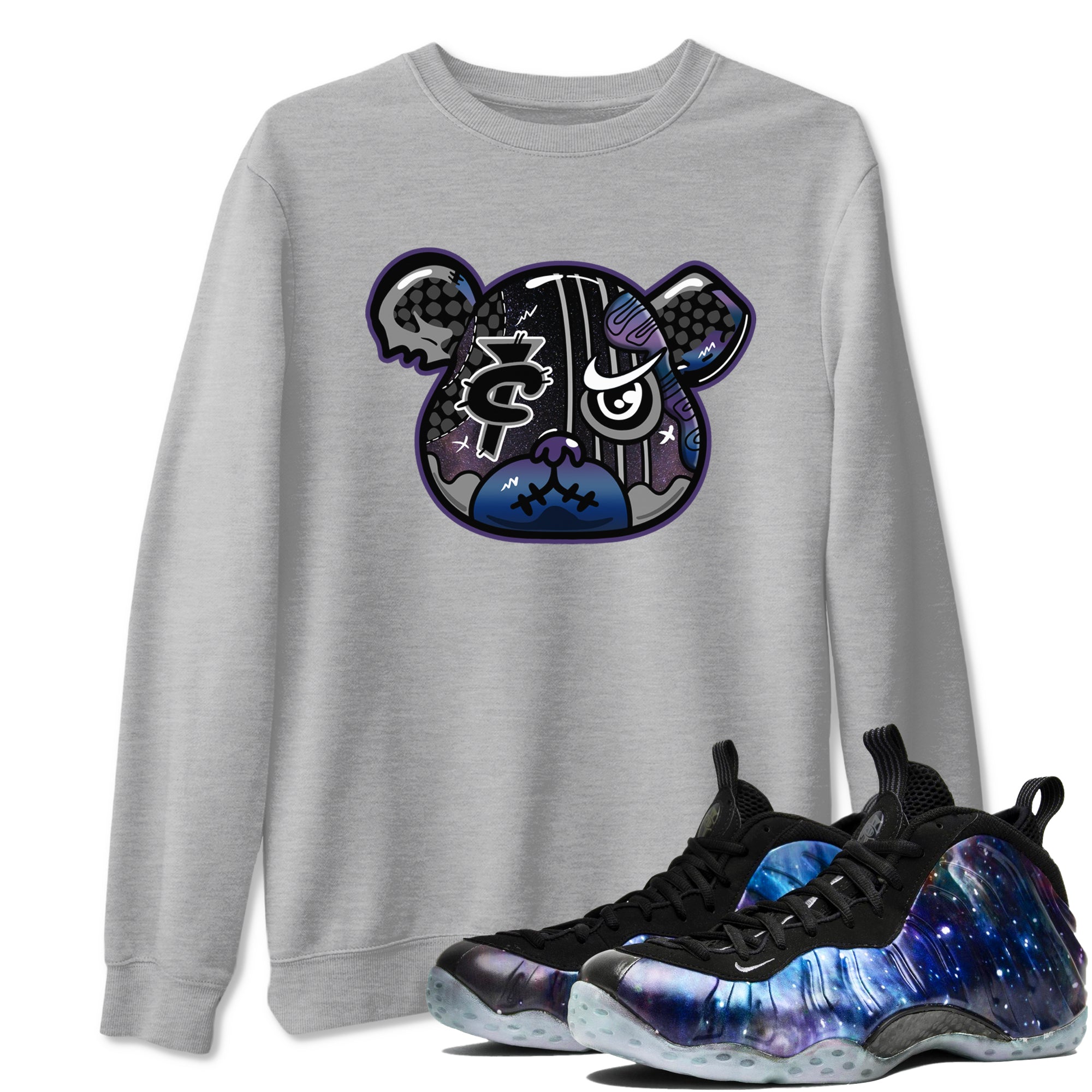 Foamposite Bear snkmatch Tees - Air Foamposite One Galaxy