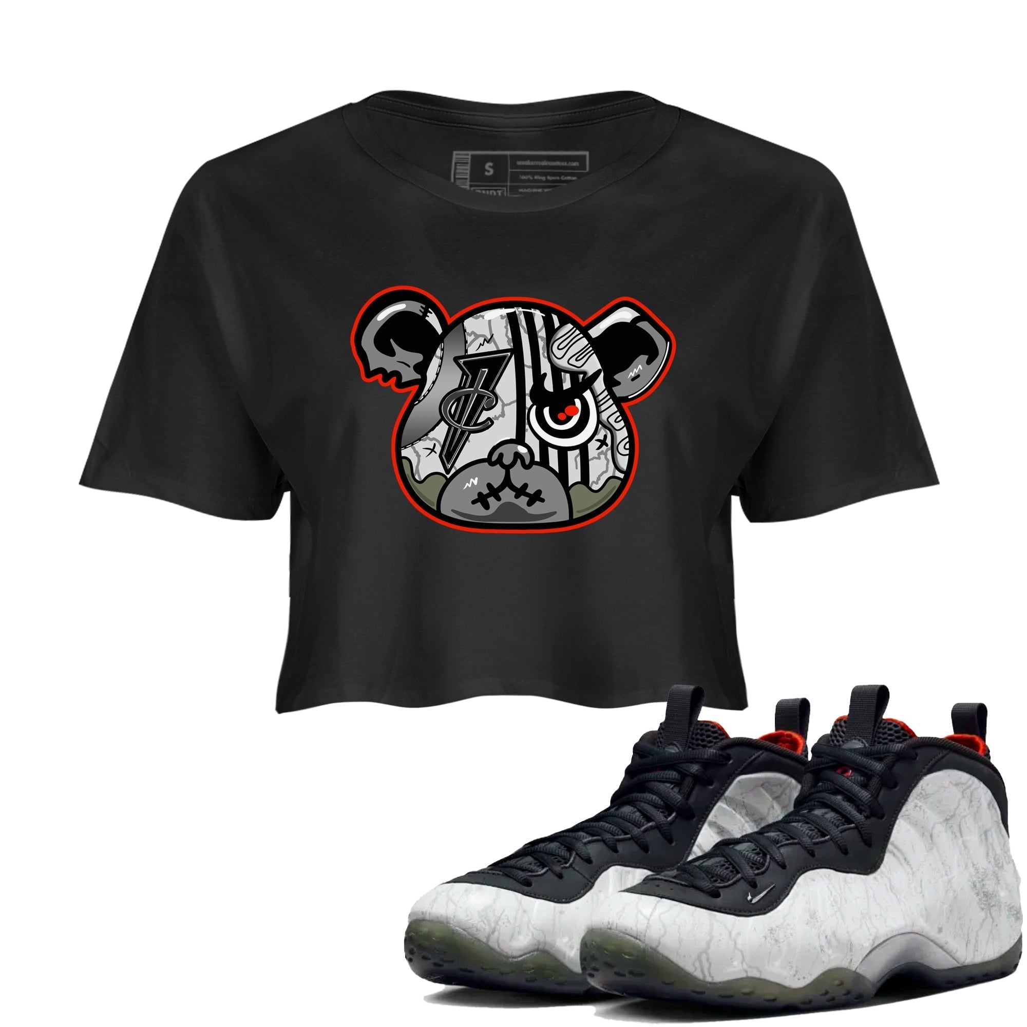 Foamposite Bear snkmatch Women's Top - Air Foamposite One Jin