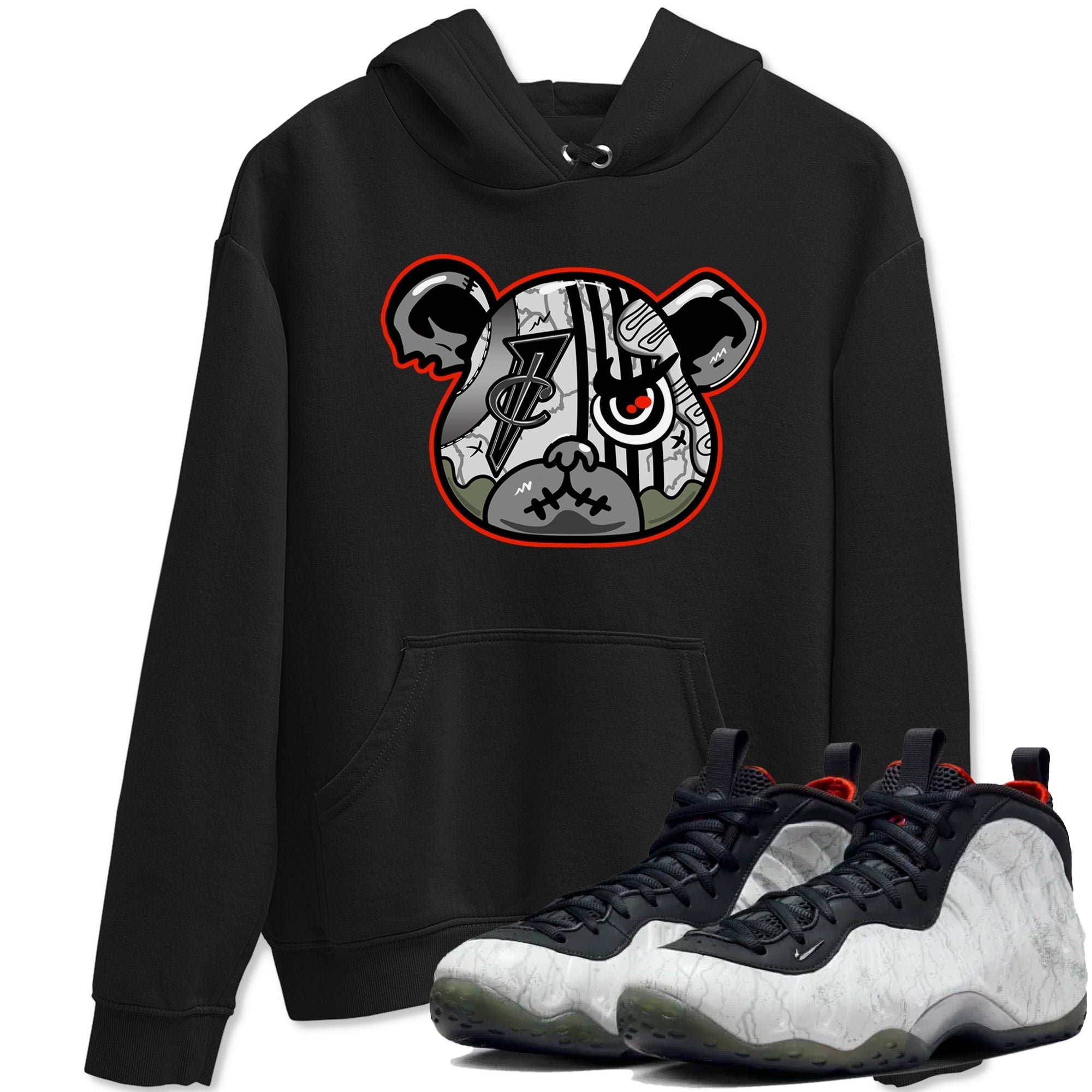 Foamposite Bear snkmatch Tees - Air Foamposite One Jin