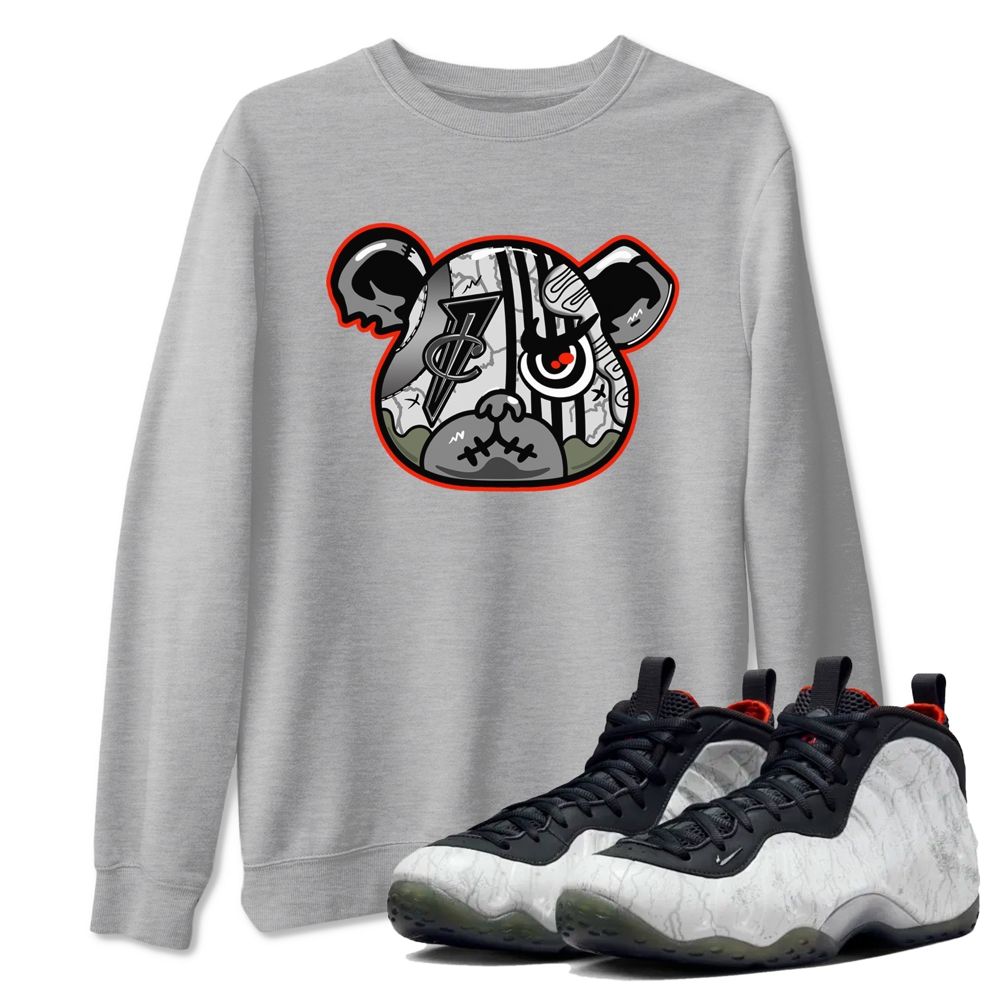 Foamposite Bear snkmatch Tees - Air Foamposite One Jin