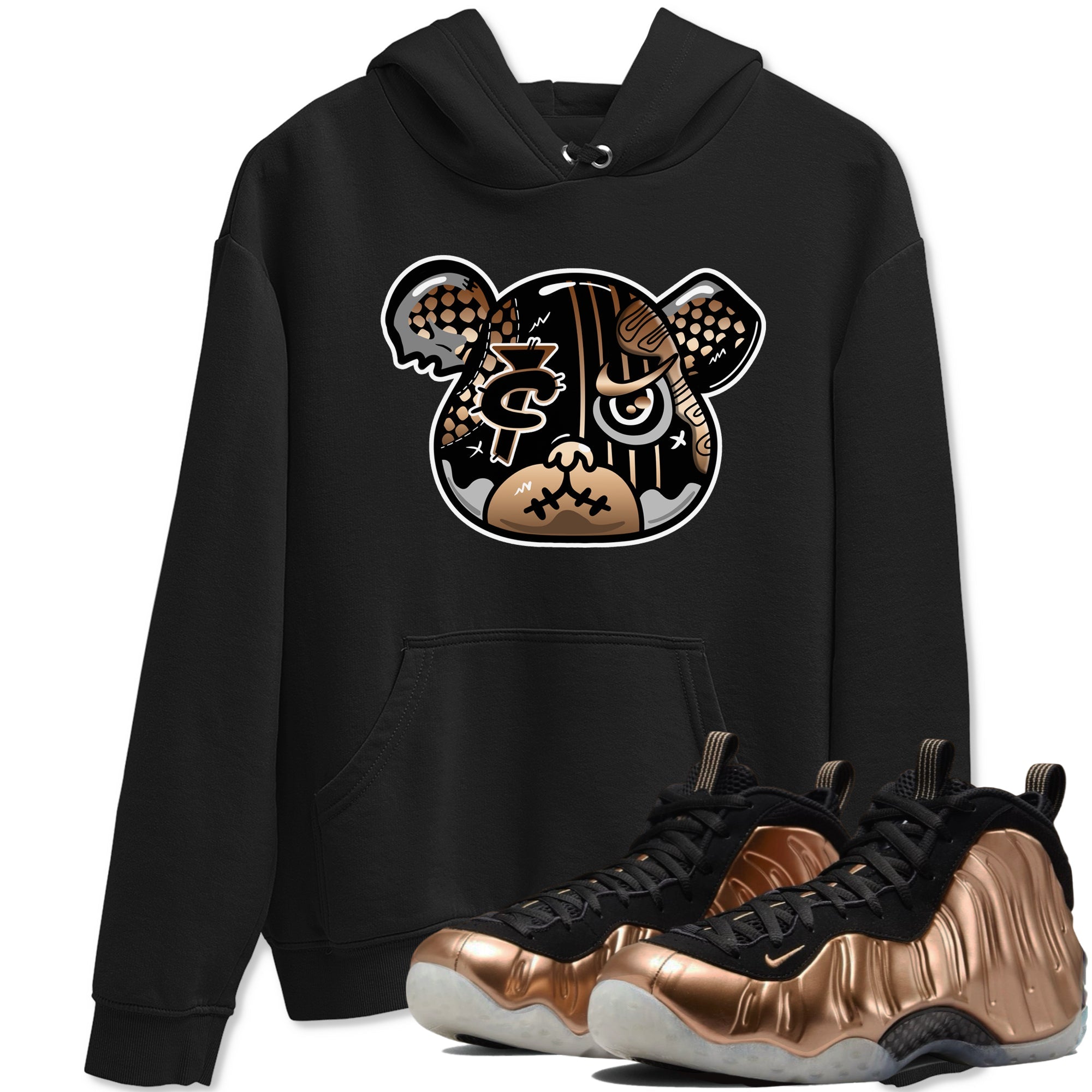 Foamposite Bear snkmatch Tees - Air Foamposite One Metallic Copper