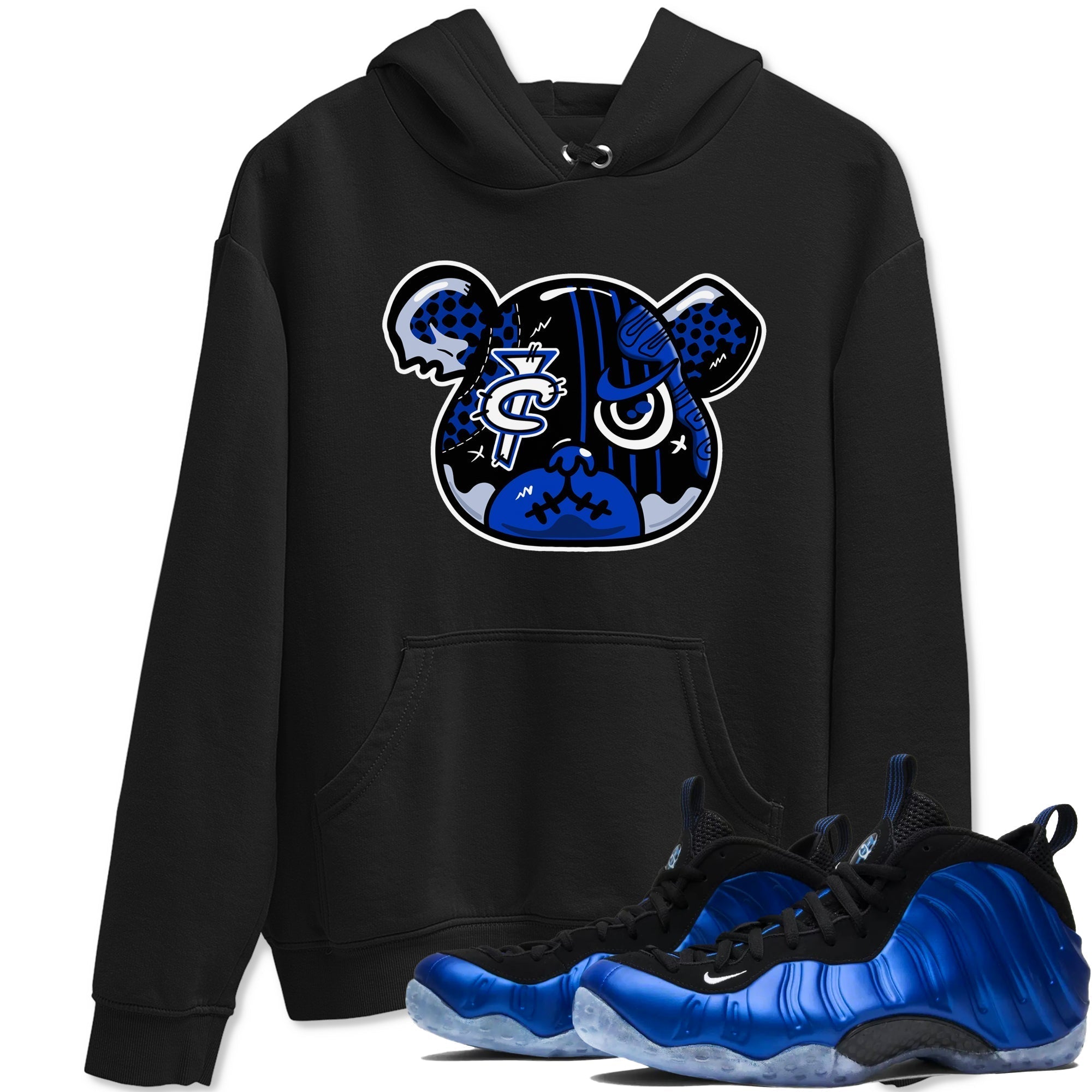 Foamposite Bear snkmatch Tees - Air Foamposite One Royal