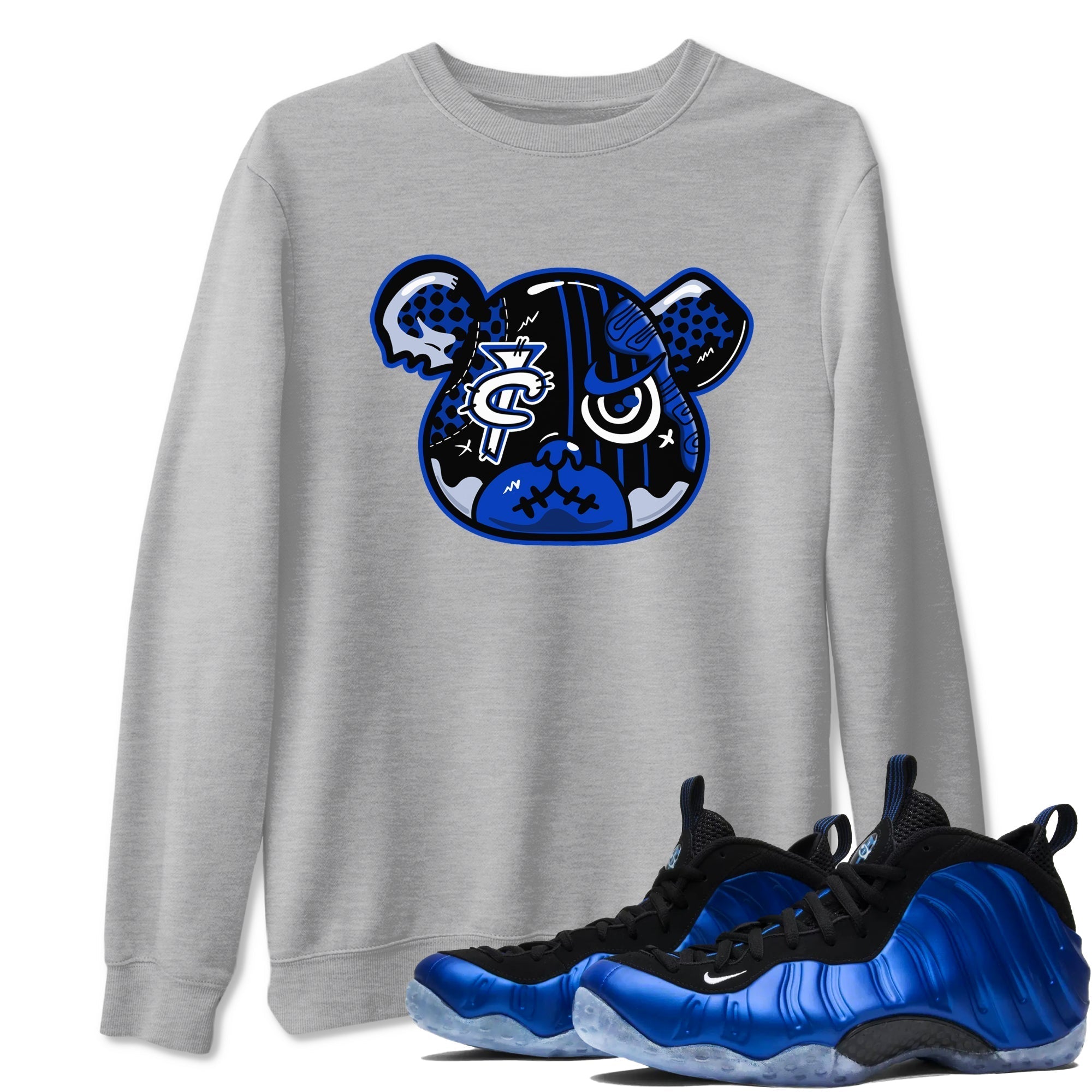 Foamposite Bear snkmatch Tees - Air Foamposite One Royal