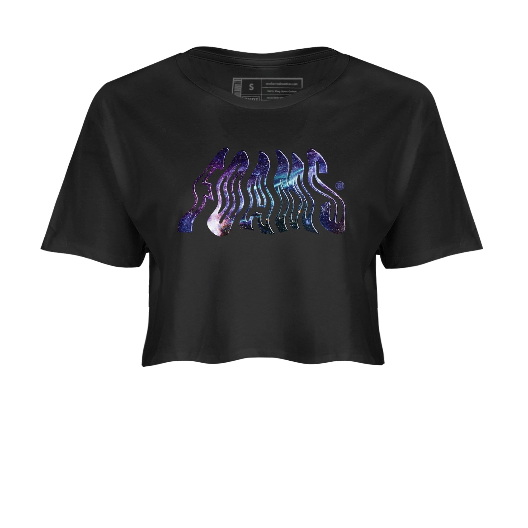Foams snkmatch Women's Top - Air Foamposite One Galaxy