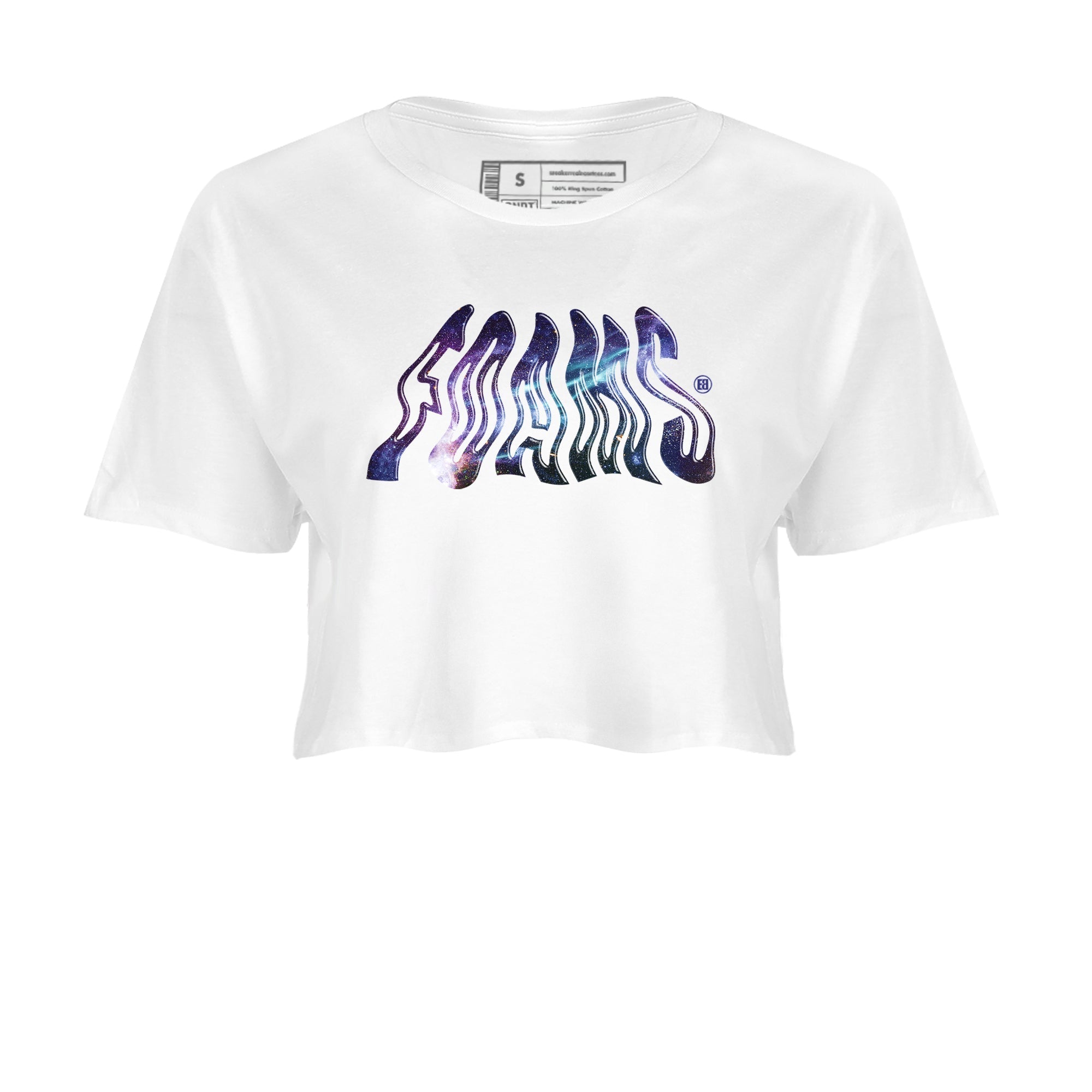 Foams snkmatch Women's Top - Air Foamposite One Galaxy