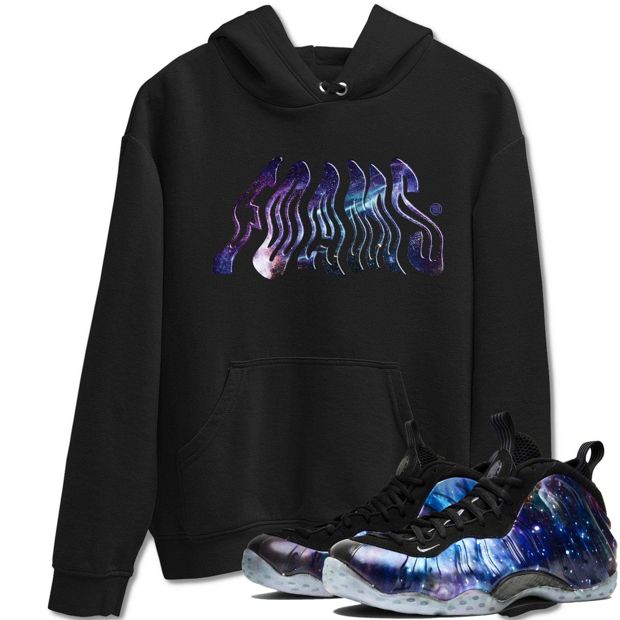 Foams snkmatch Tees - Air Foamposite One Galaxy