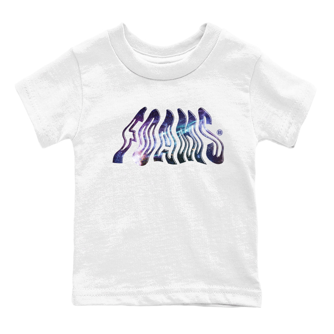 Foams snkmatch Tees Kids - Air Foamposite One Galaxy