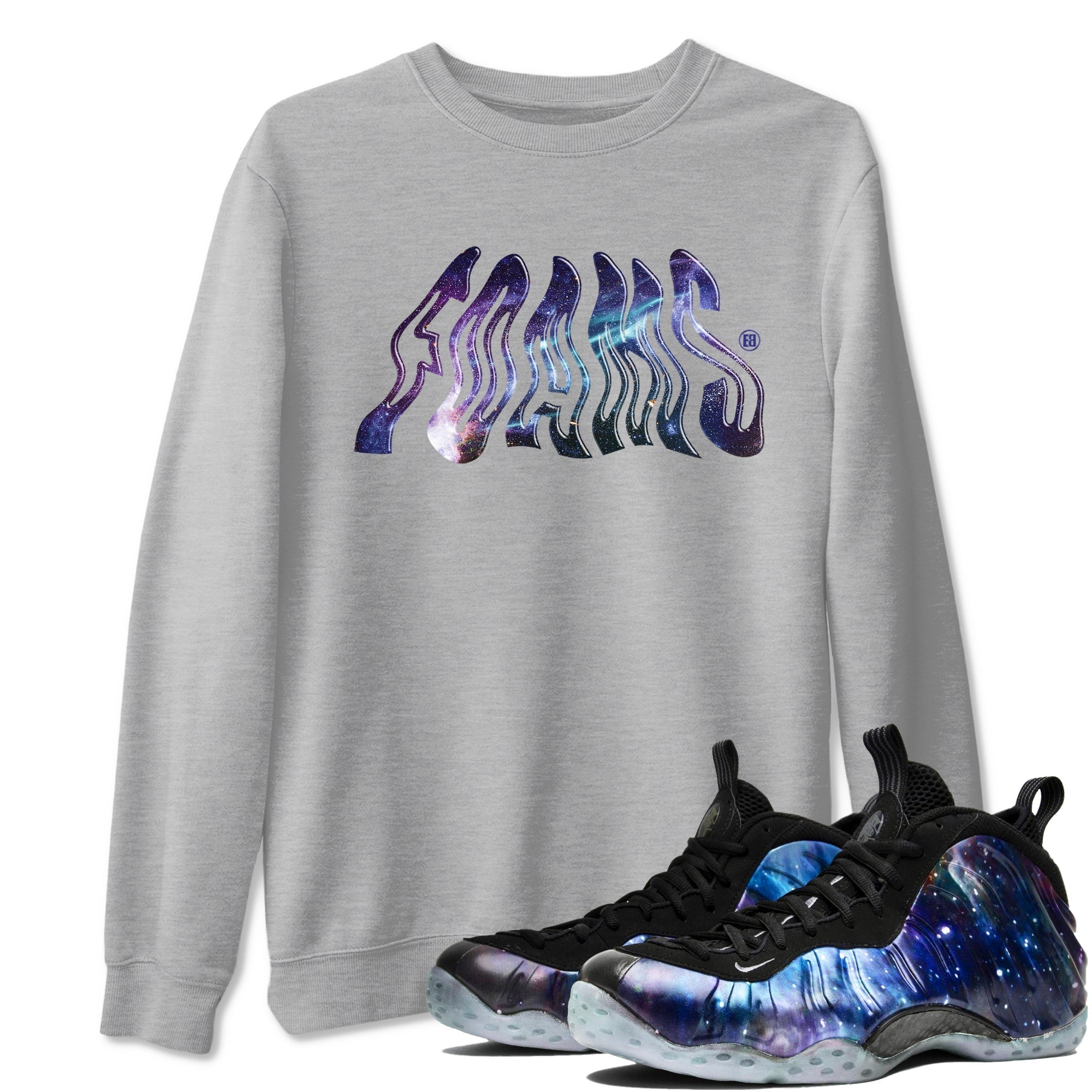 Foams snkmatch Tees - Air Foamposite One Galaxy