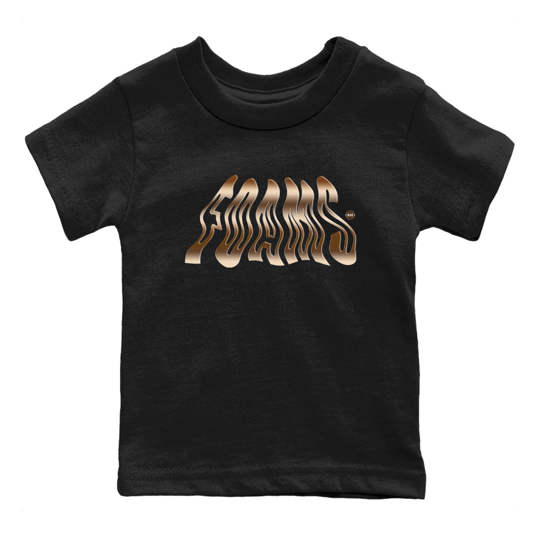 Foams snkmatch Tees Kids - Air Foamposite One Metallic Copper