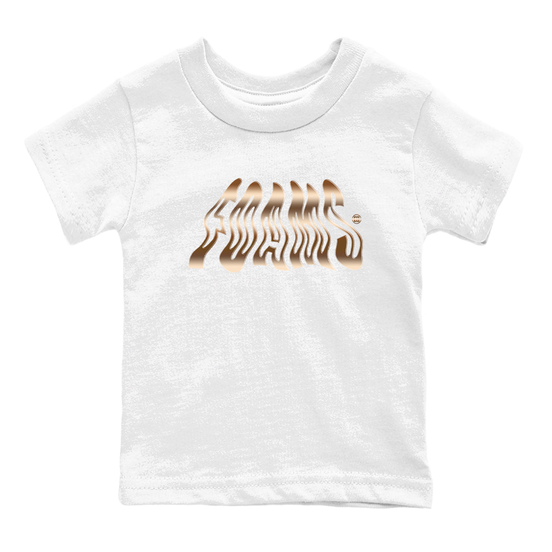 Foams snkmatch Tees Kids - Air Foamposite One Metallic Copper