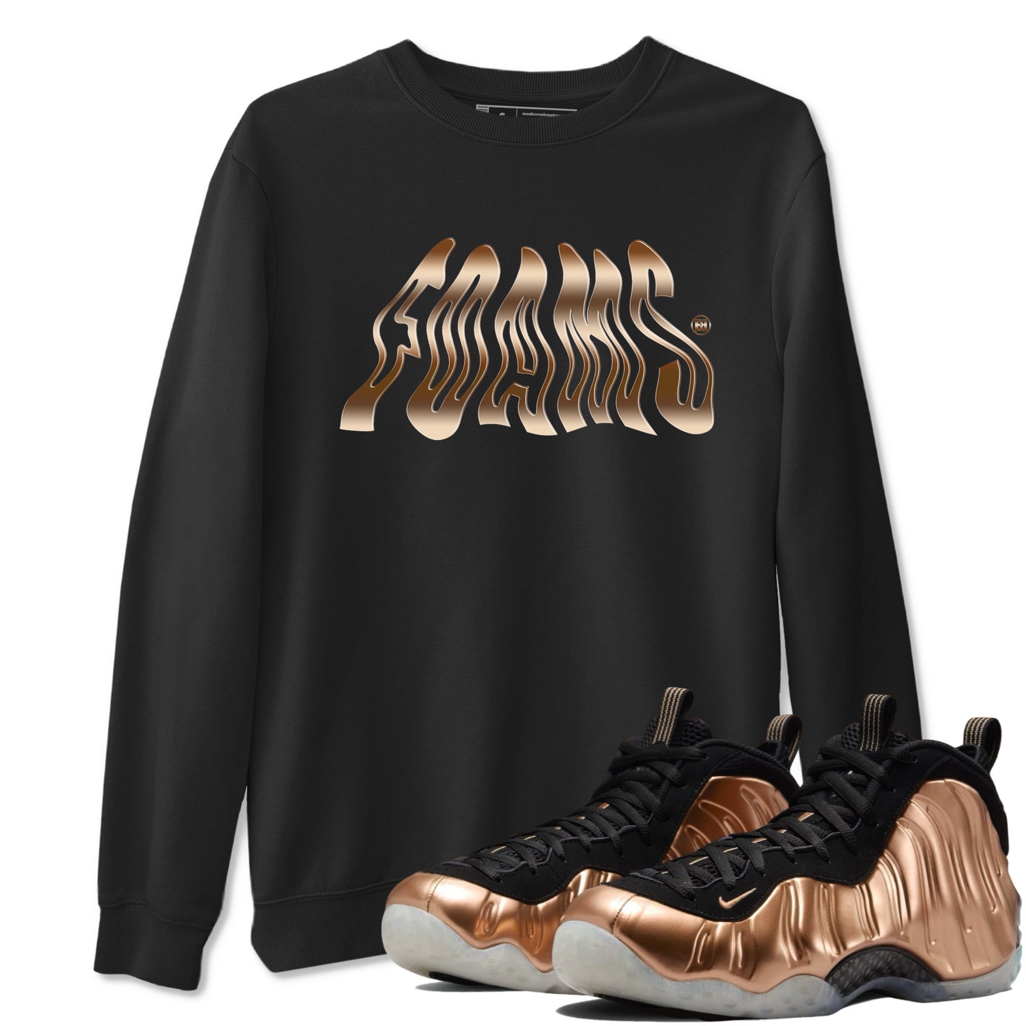 Foams snkmatch Tees - Air Foamposite One Metallic Copper
