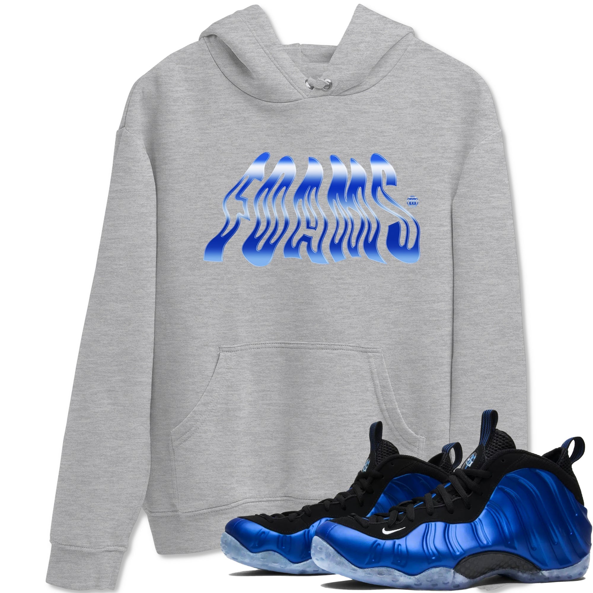 Foams snkmatch Tees - Air Foamposite One Royal