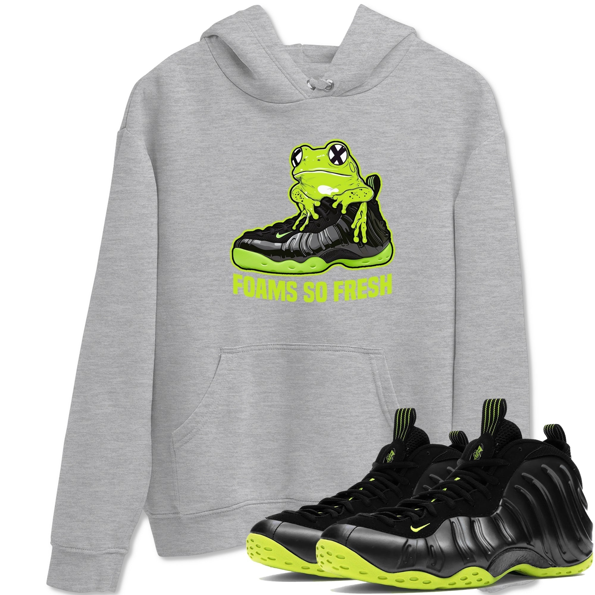 Foams So Fresh snkmatch Tees - Air Foamposite One Black Volt