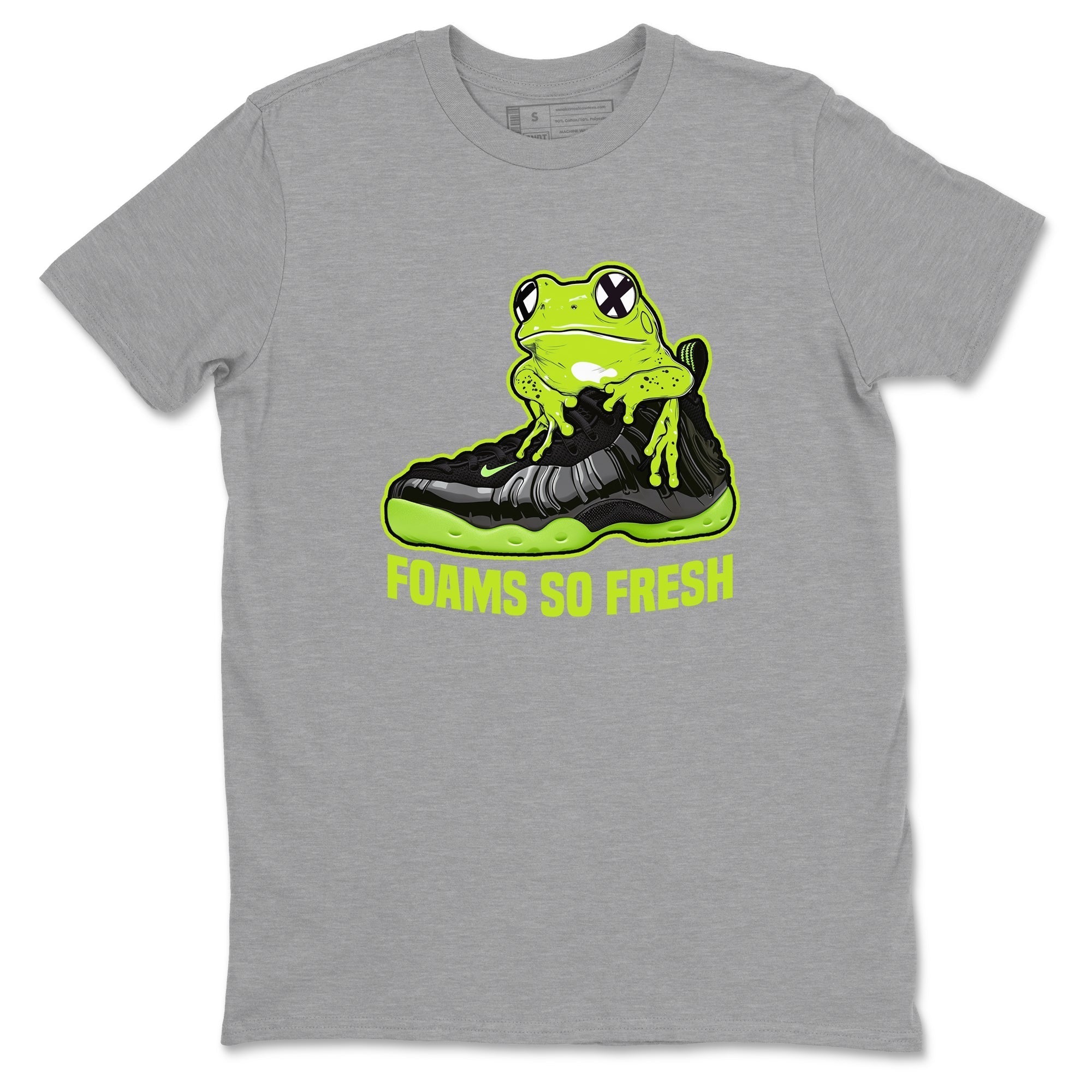Foams So Fresh snkmatch Tees - Air Foamposite One Black Volt