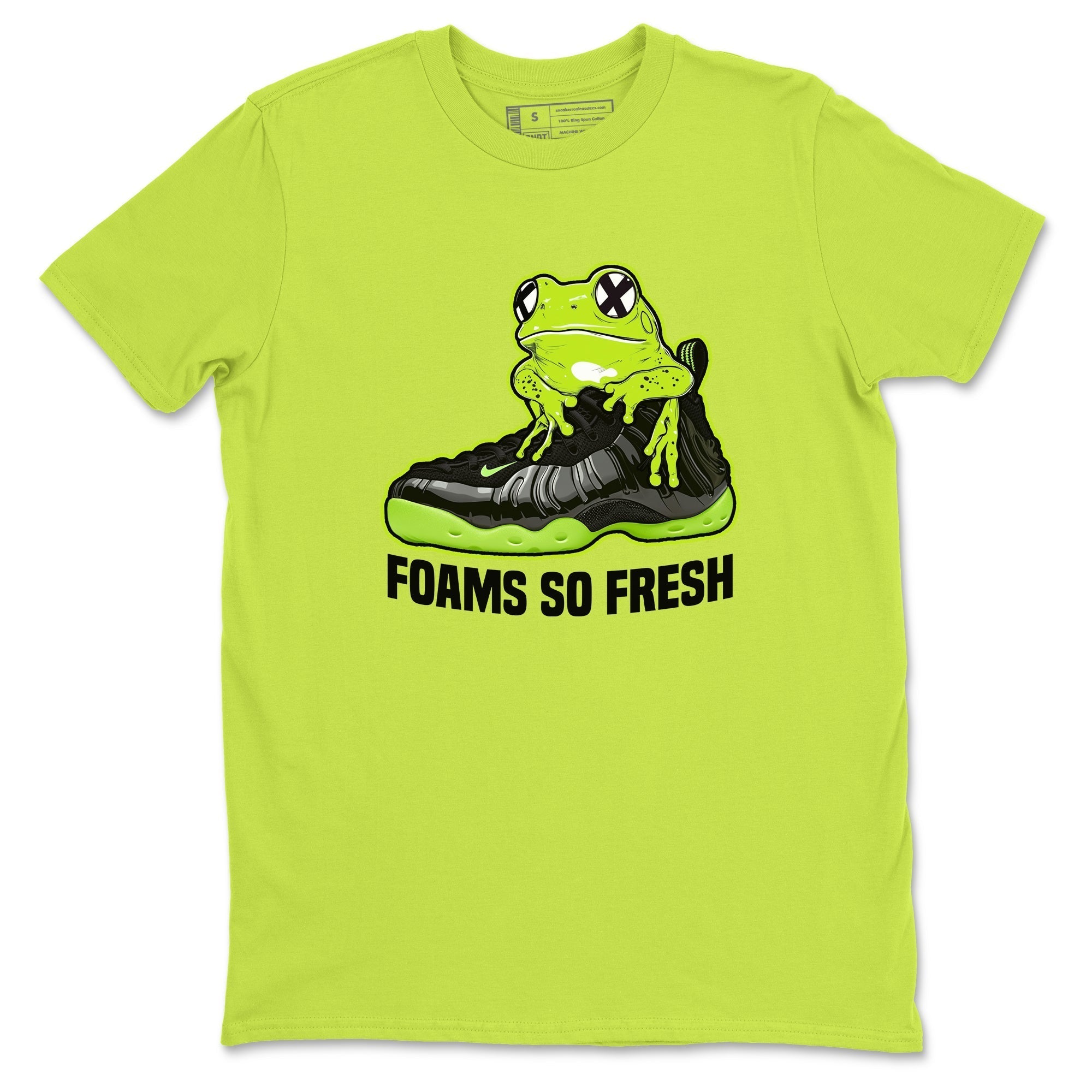 Foams So Fresh snkmatch Tees - Air Foamposite One Black Volt