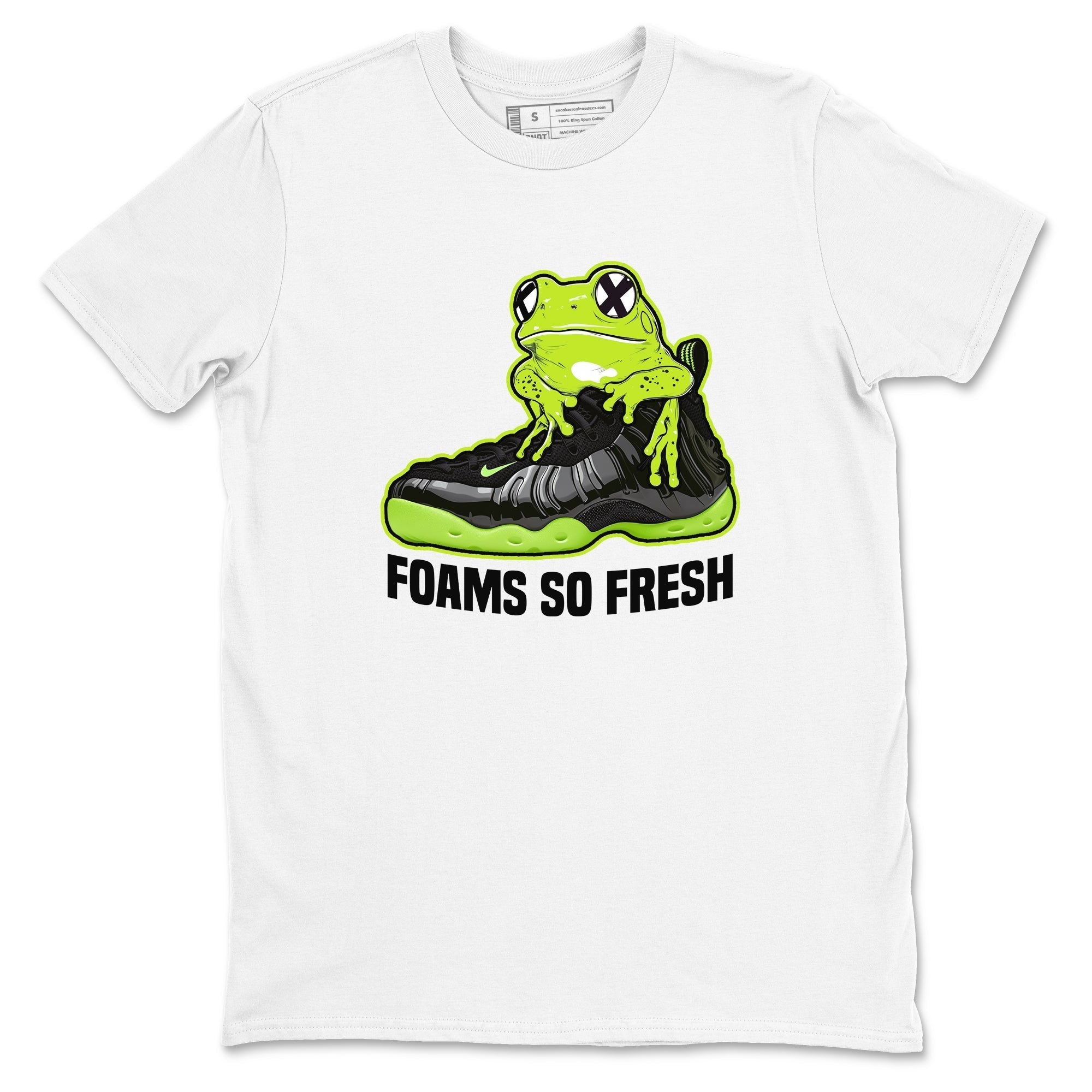 Foams So Fresh snkmatch Tees - Air Foamposite One Black Volt