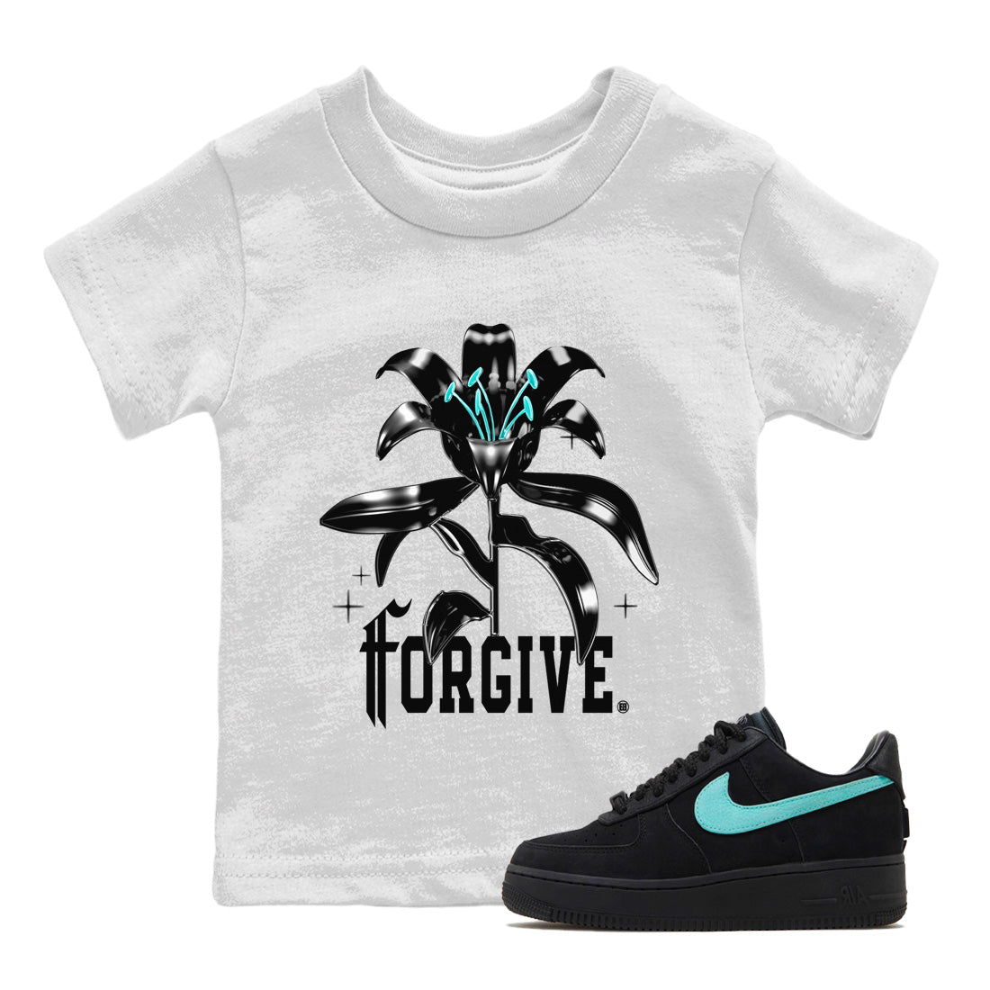 Forgive Kids Tops - Air Force 1 Tiffany