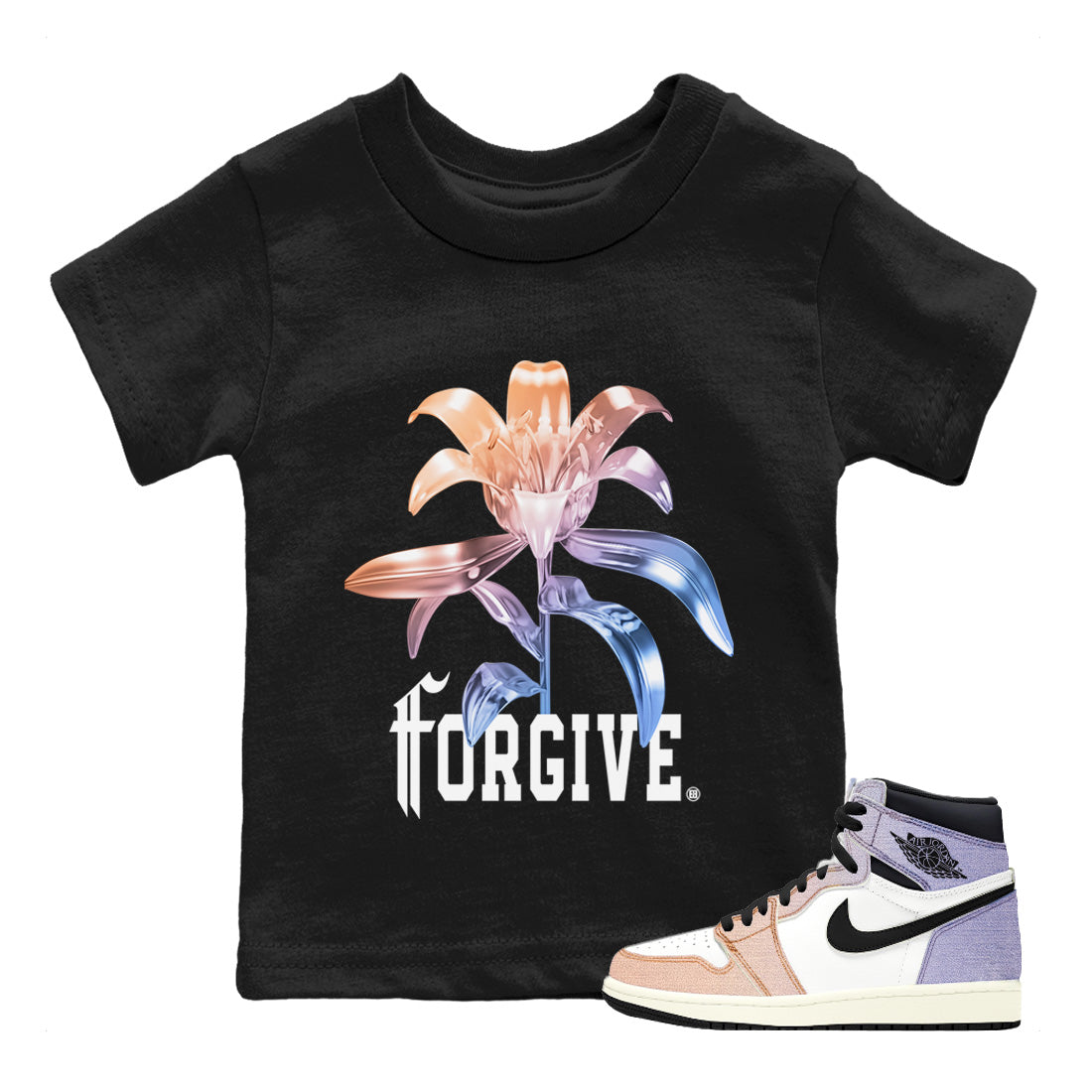 Forgive Kids Tops - Air Jordan 1 Skyline