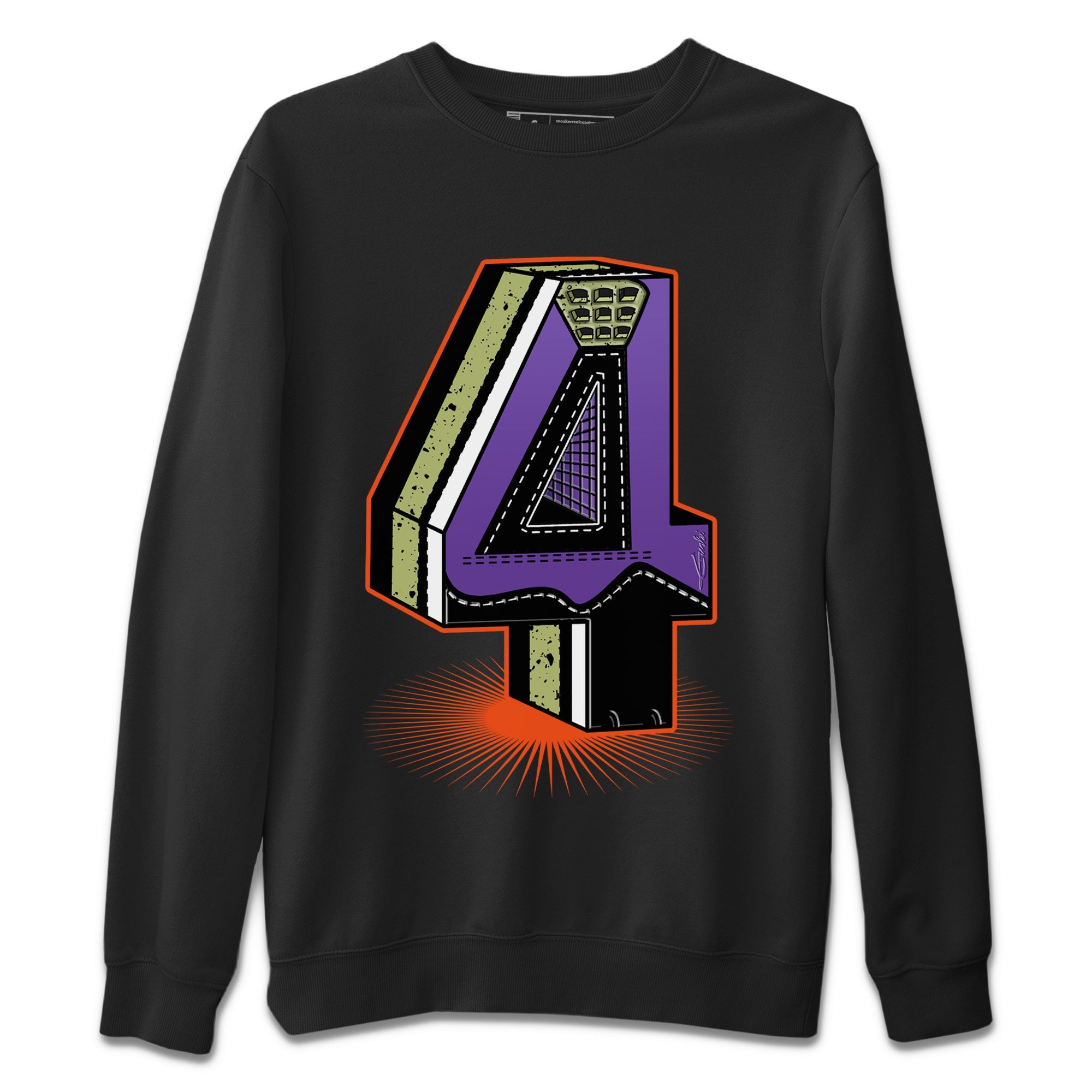 Four Statue Unisex Tops - Air Jordan 4 Canyon Purple