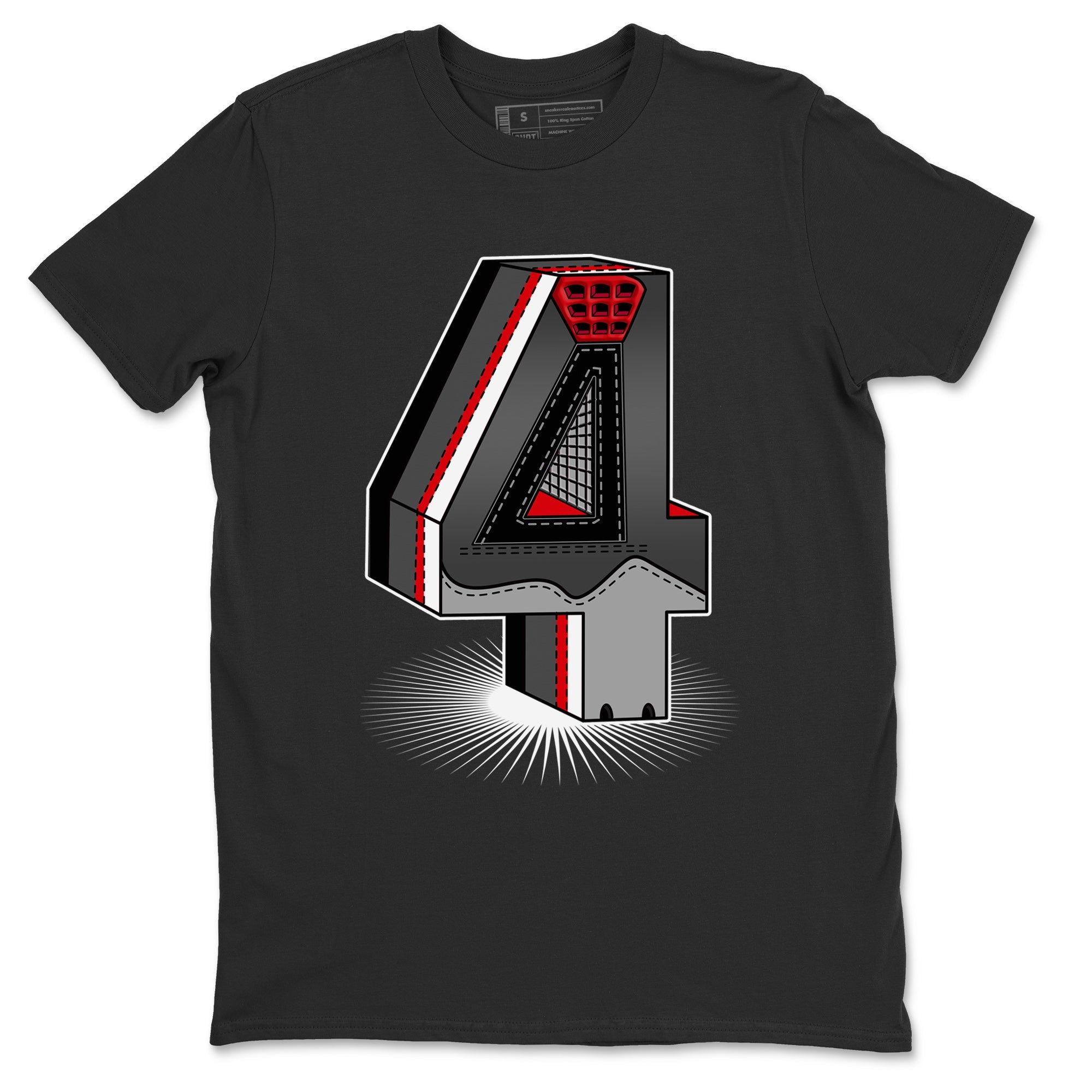 Four Statue Unisex Tops - Air Jordan 4 Infrared