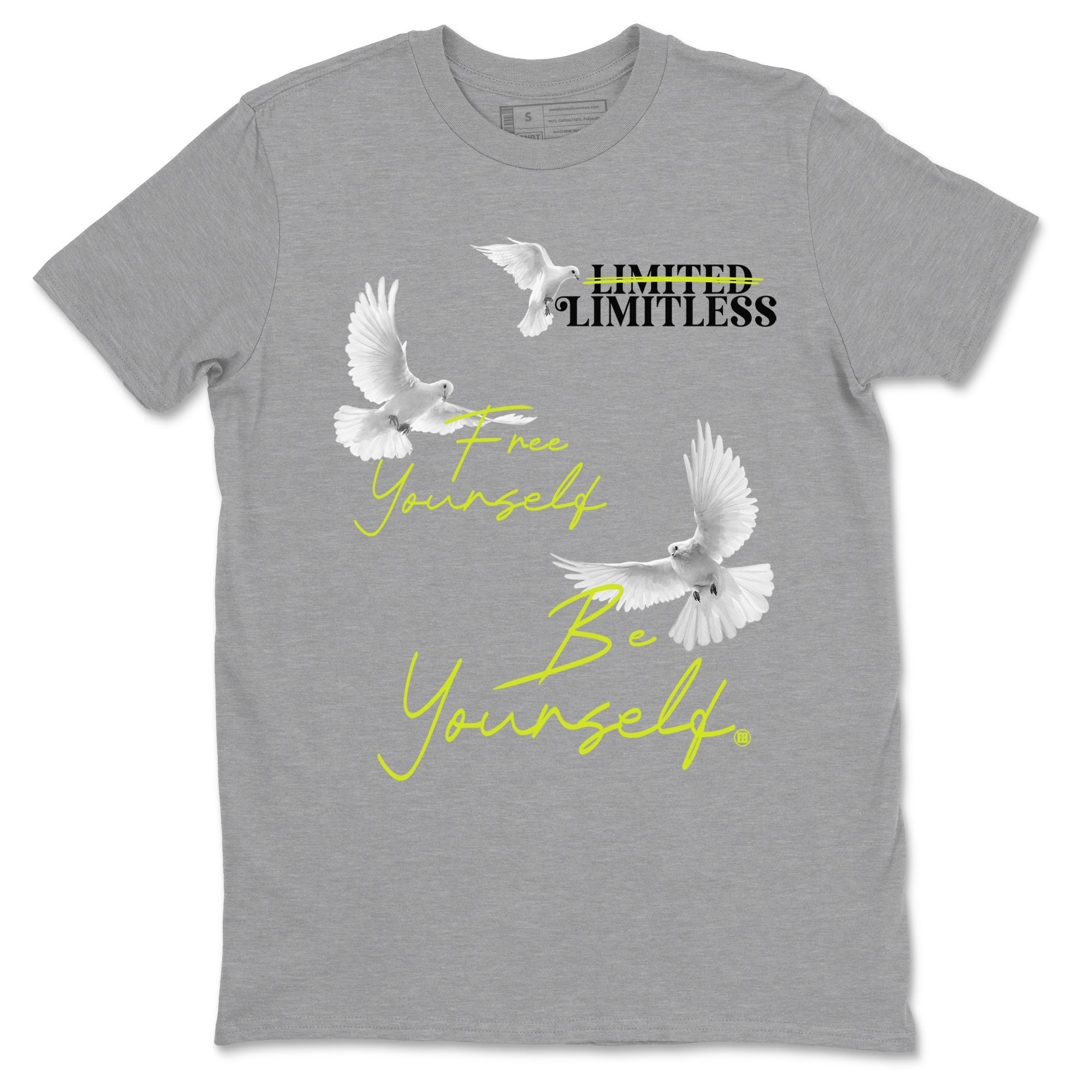Free Yourself Be Yourself snkmatch Tees - Air Foamposite One Black Volt
