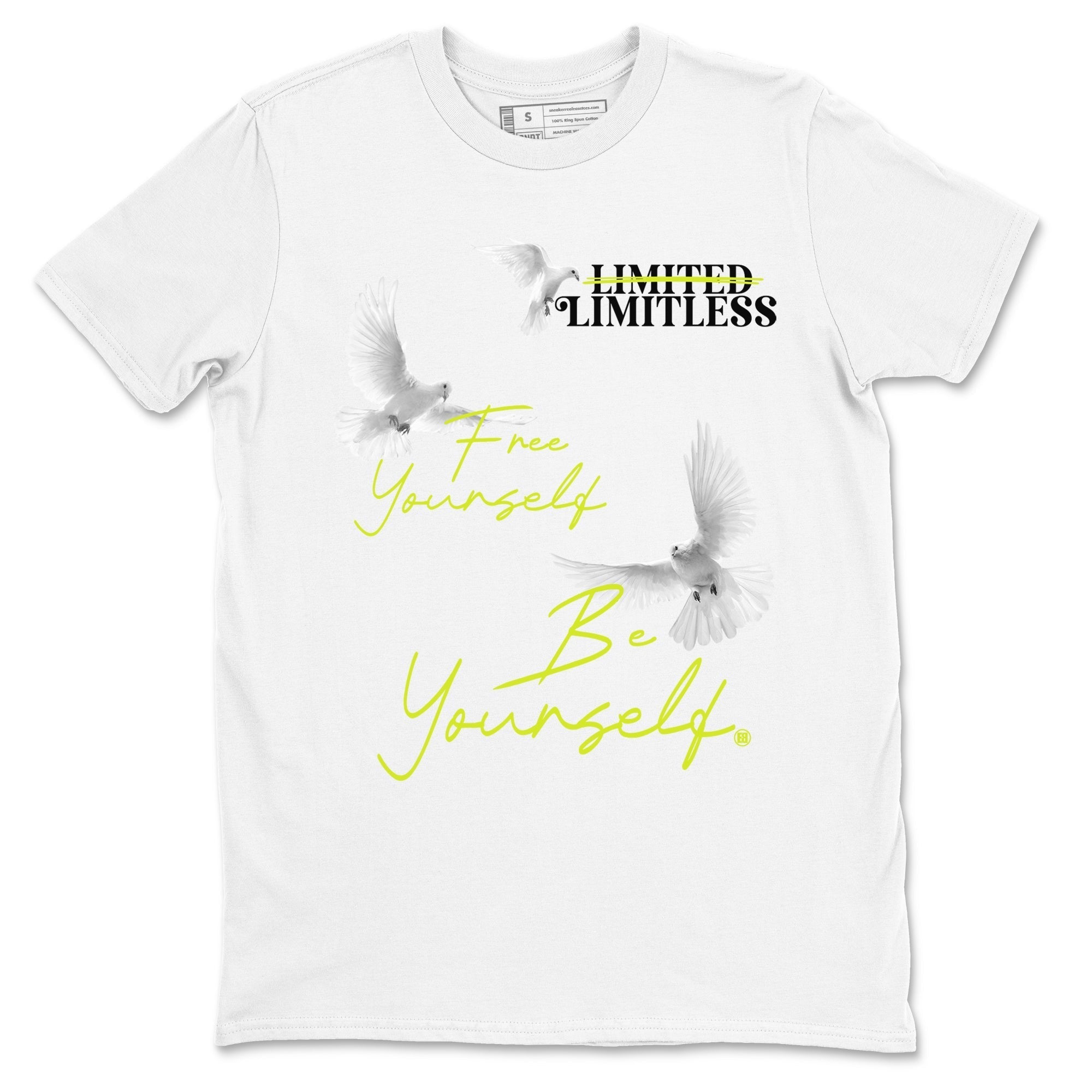 Free Yourself Be Yourself snkmatch Tees - Air Foamposite One Black Volt