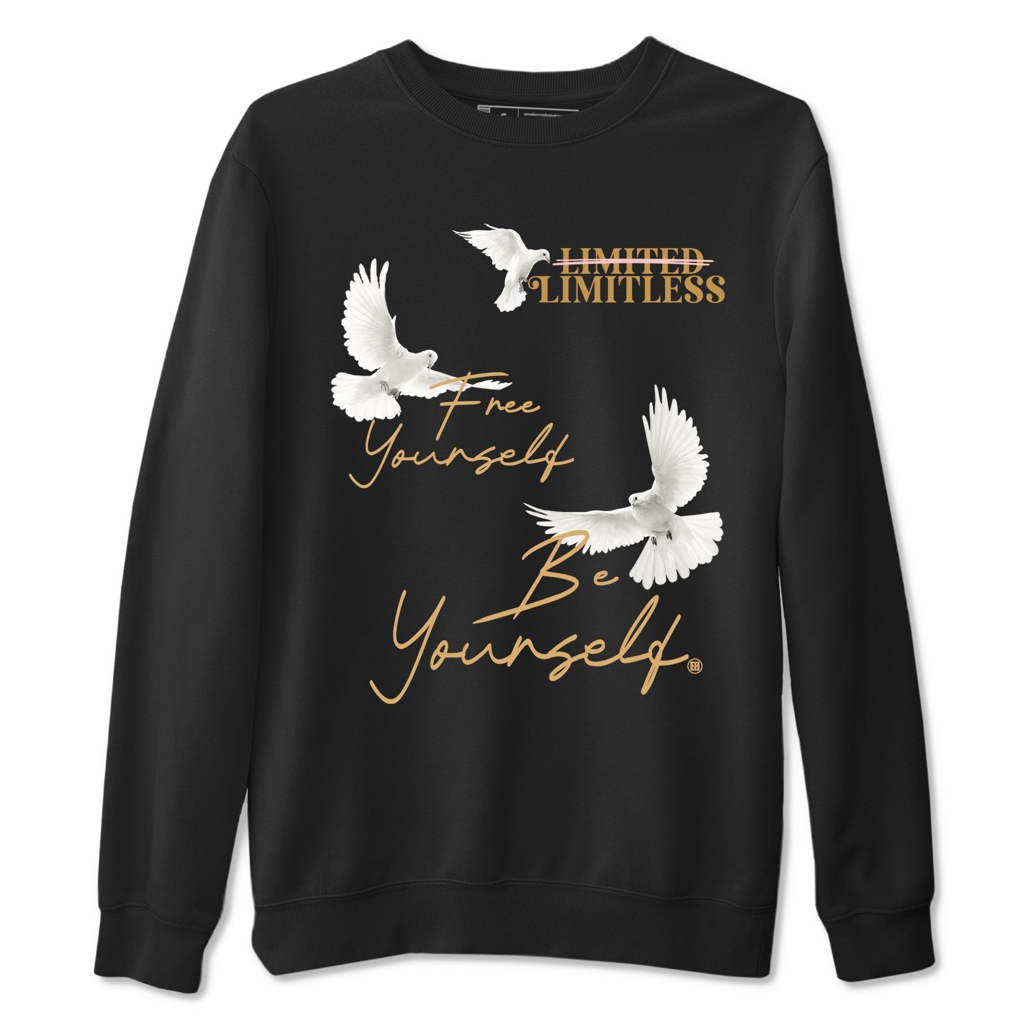 Free Yourself Be Yourself snkmatch Tees - Air Force 1 Linen