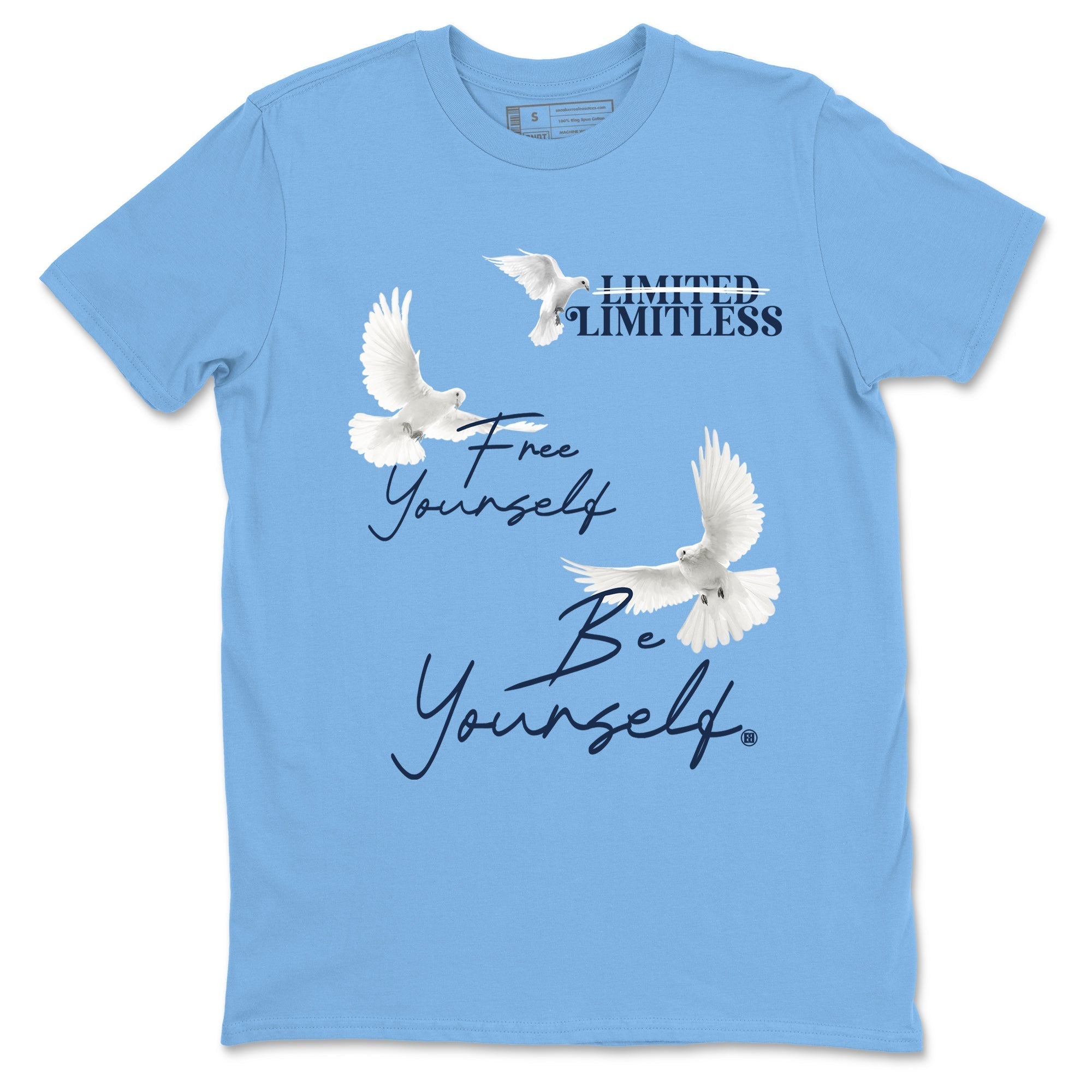 Free Yourself Be Yourself snkmatch Tees - Air Jordan 1 Obsidian