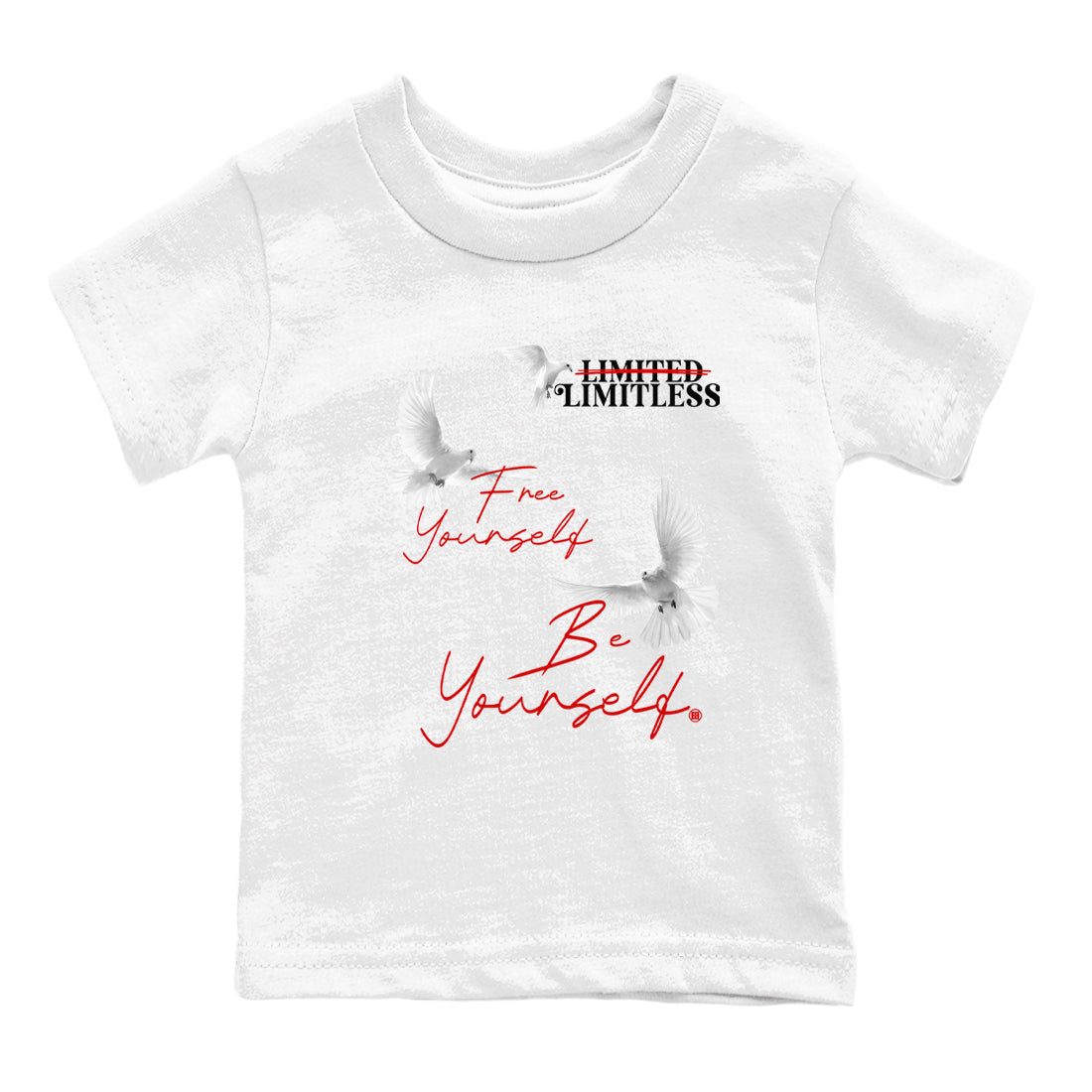 Free Yourself Be Yourself snkmatch Tees Kids - Air Jordan 11 Bred Velvet
