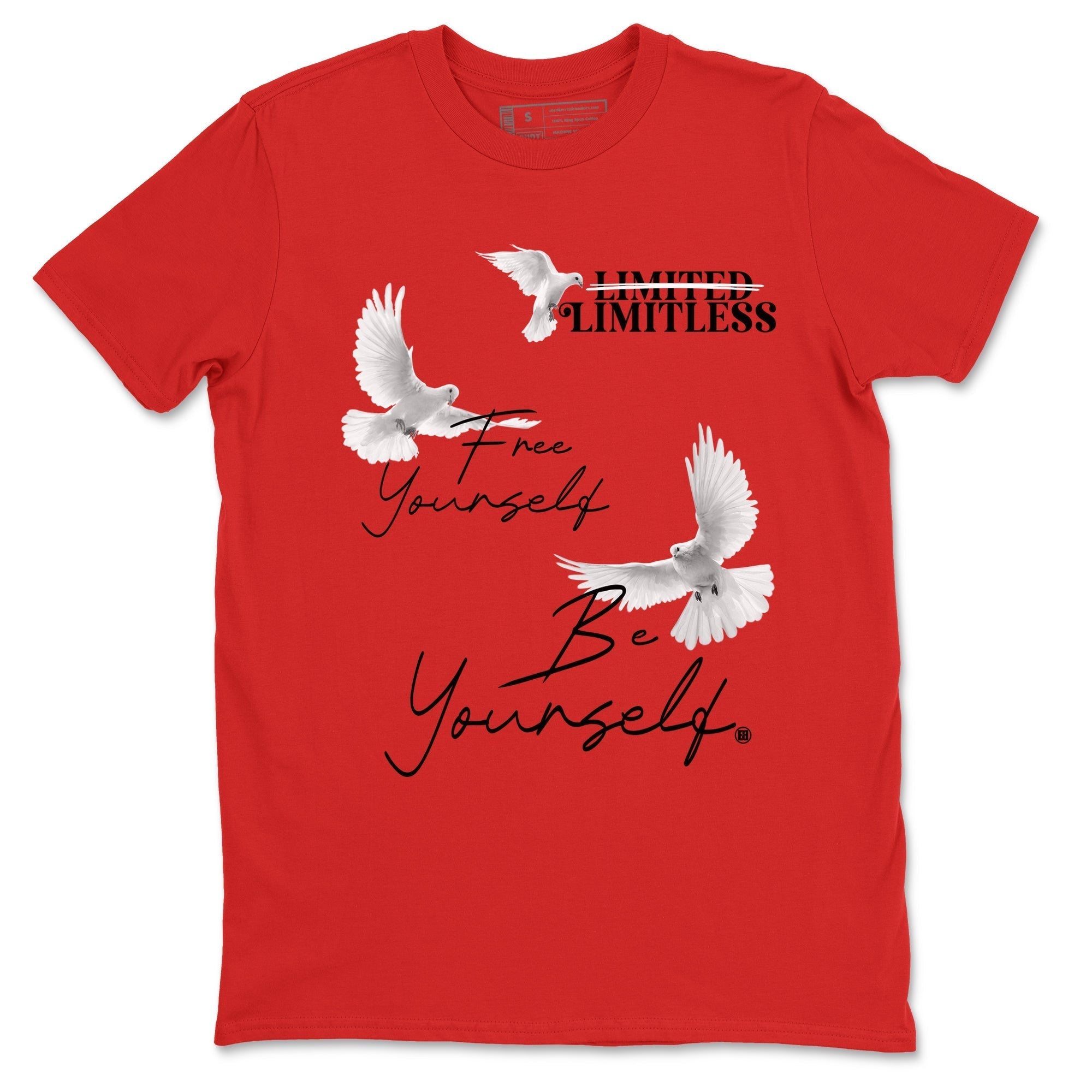 Free Yourself Be Yourself snkmatch Tees - Air Jordan 11 Bred Velvet