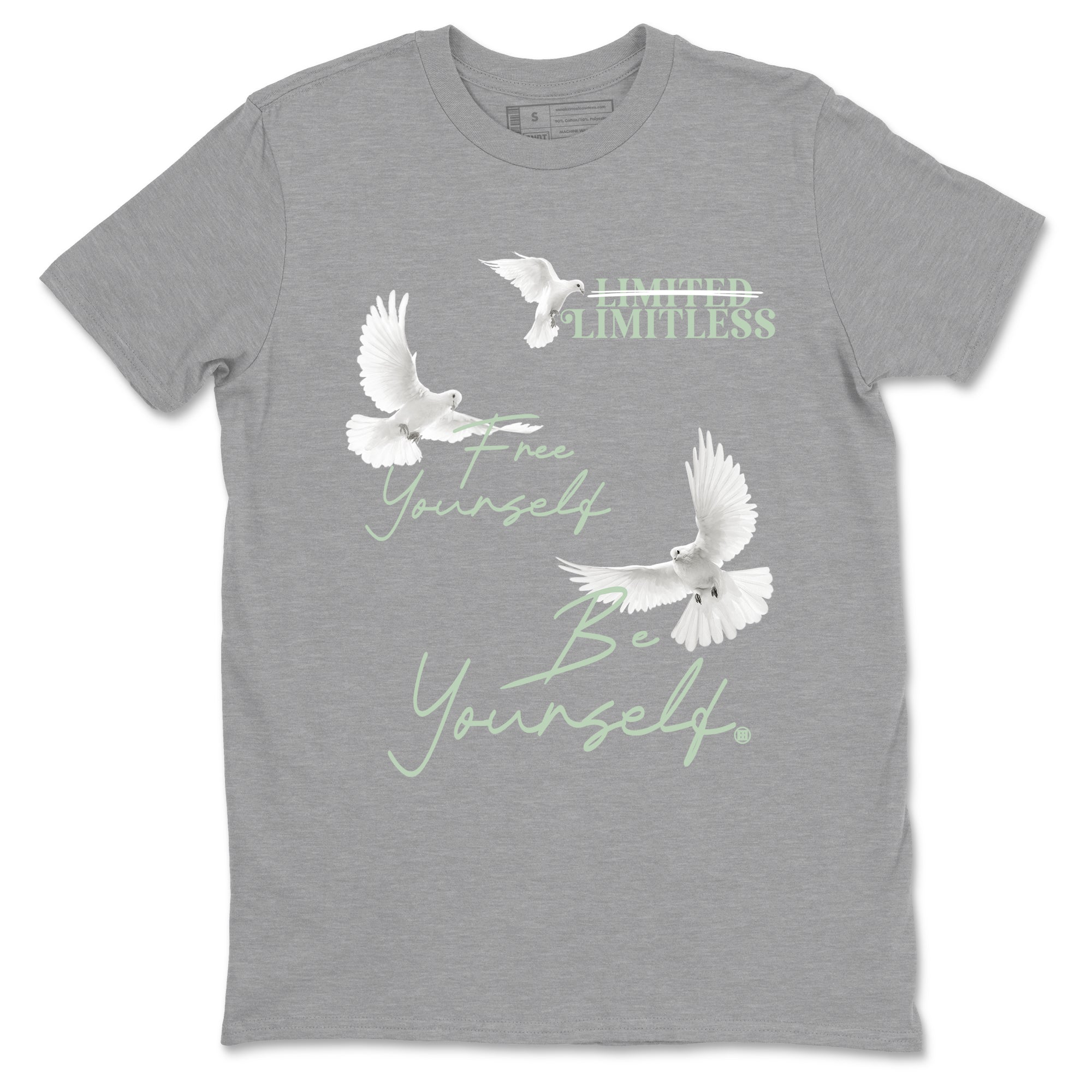 Free Yourself Be Yourself snkmatch Tees - Air Jordan 4 Abundance