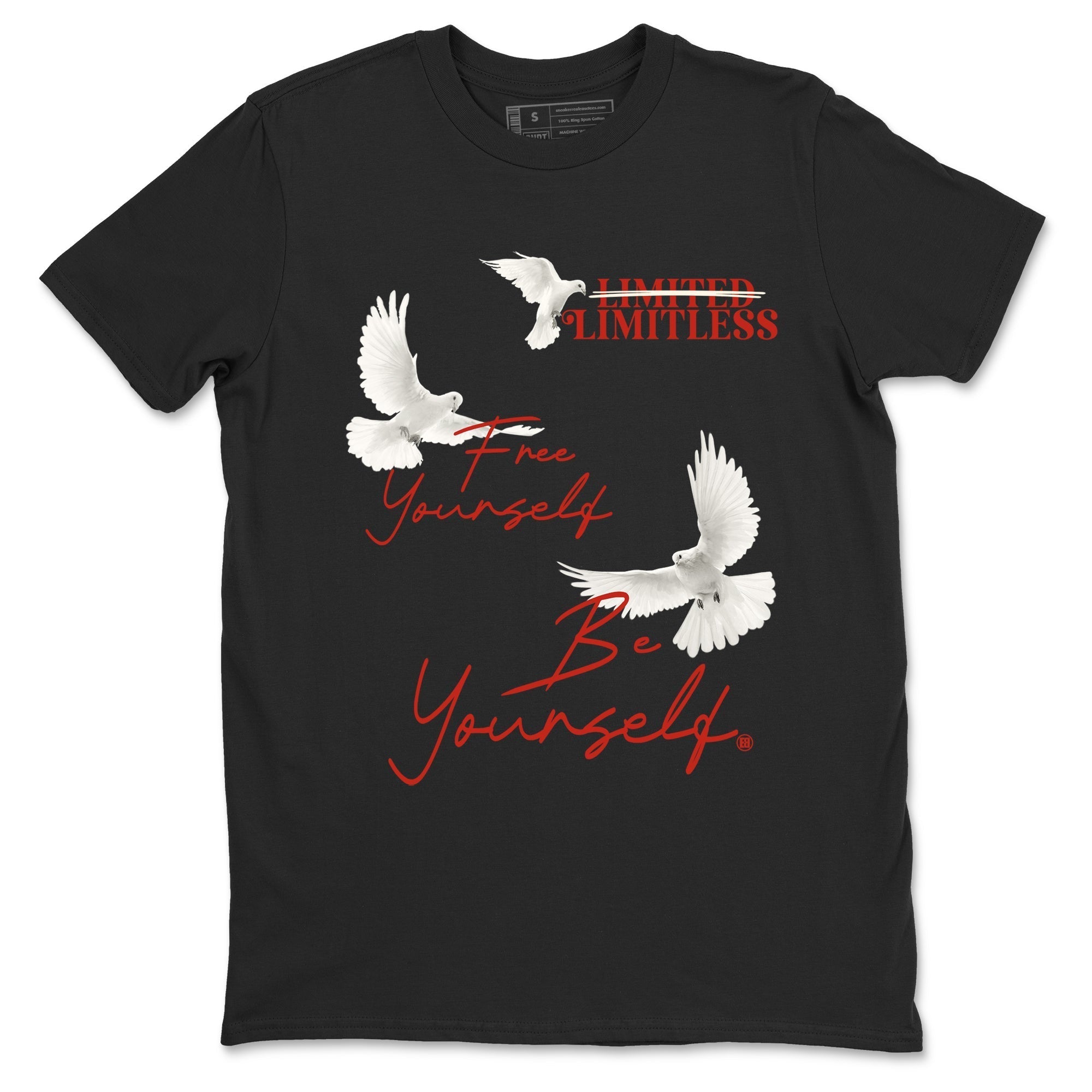Free Yourself Be Yourself snkmatch Tees - Air Jordan 4 Brick By Brick