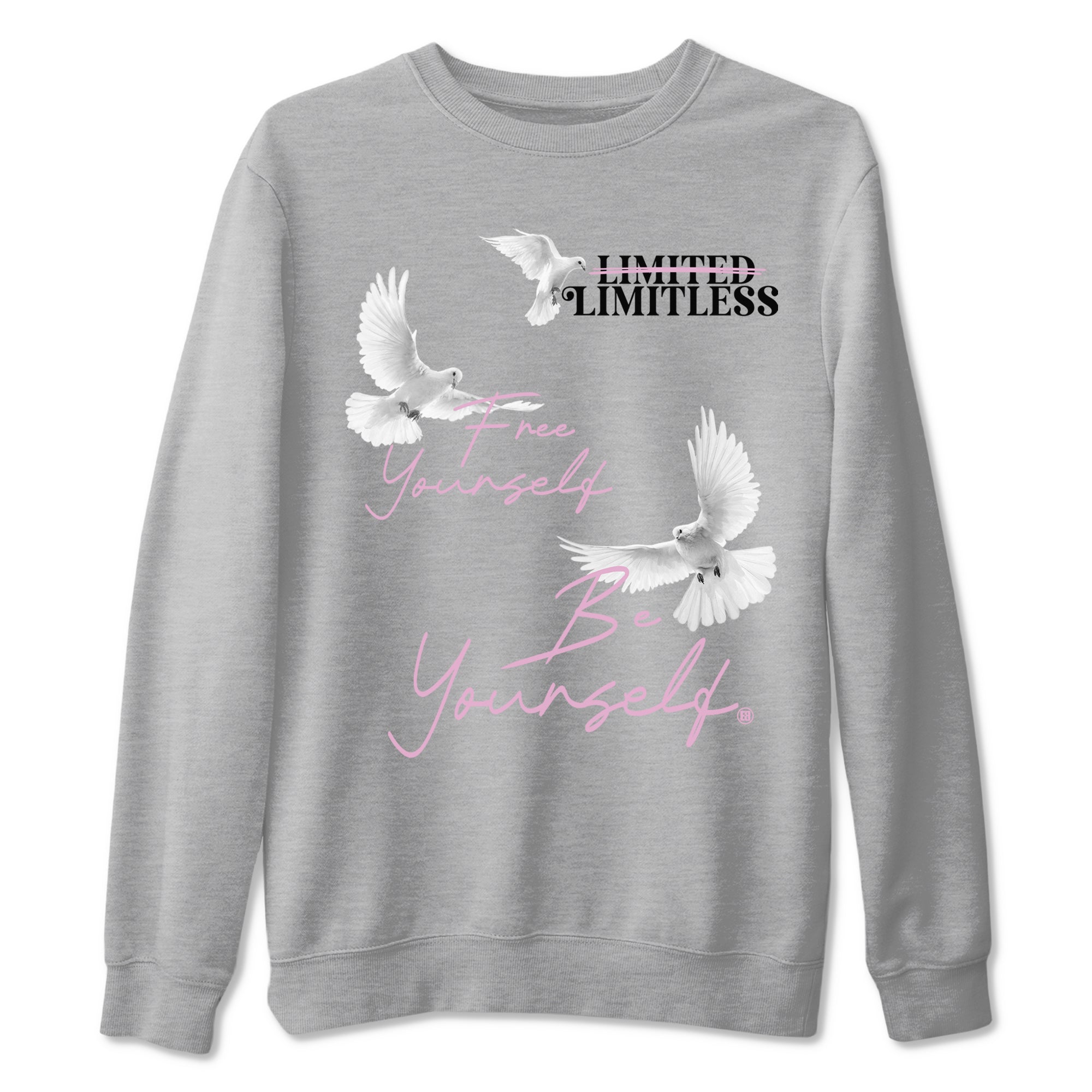 Free Yourself Be Yourself snkmatch Tees - Air Jordan 4 Orchid