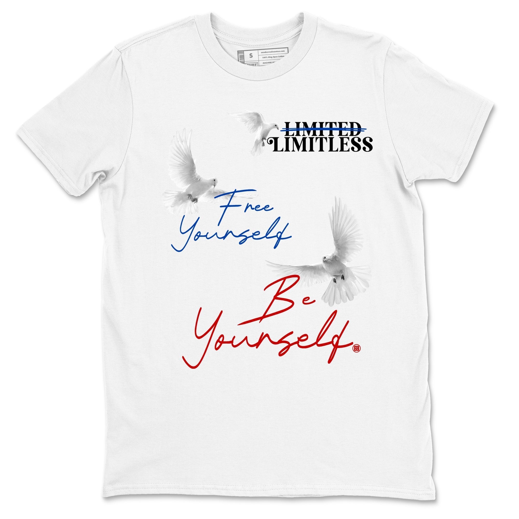 Free Yourself Be Yourself snkmatch Tees - Air Jordan 4 Rare Air