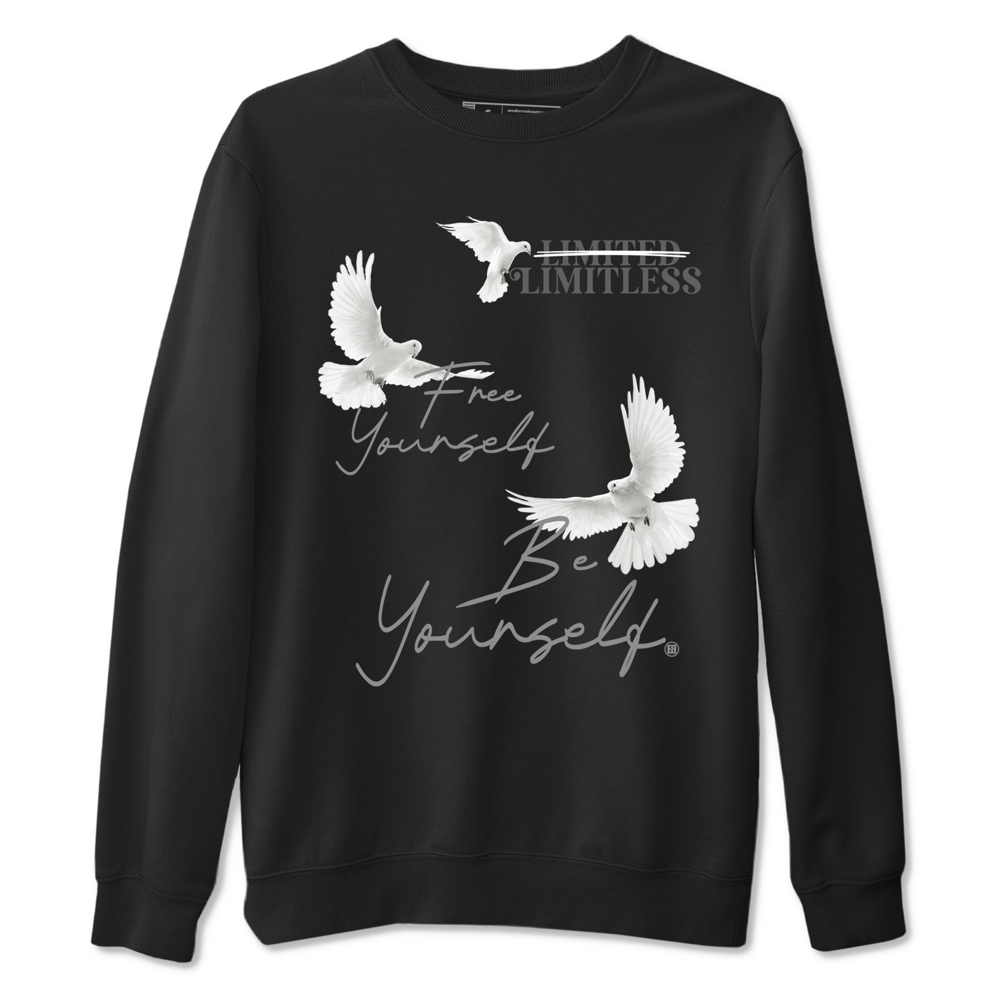 Free Yourself Be Yourself snkmatch Tees - Air Jordan 9 Cool Grey