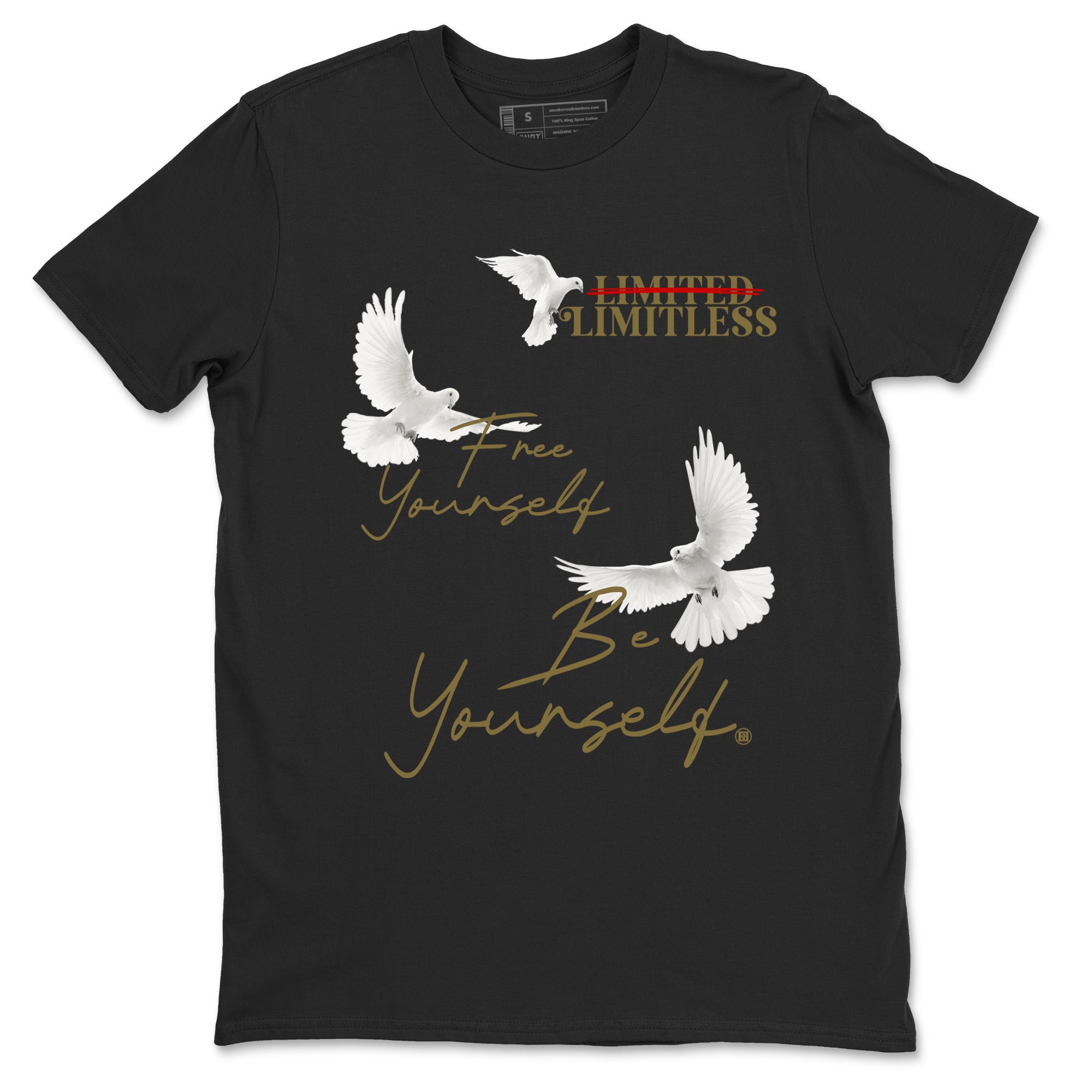 Free Yourself Be Yourself snkmatch Tees - Air Jordan 9 Olive