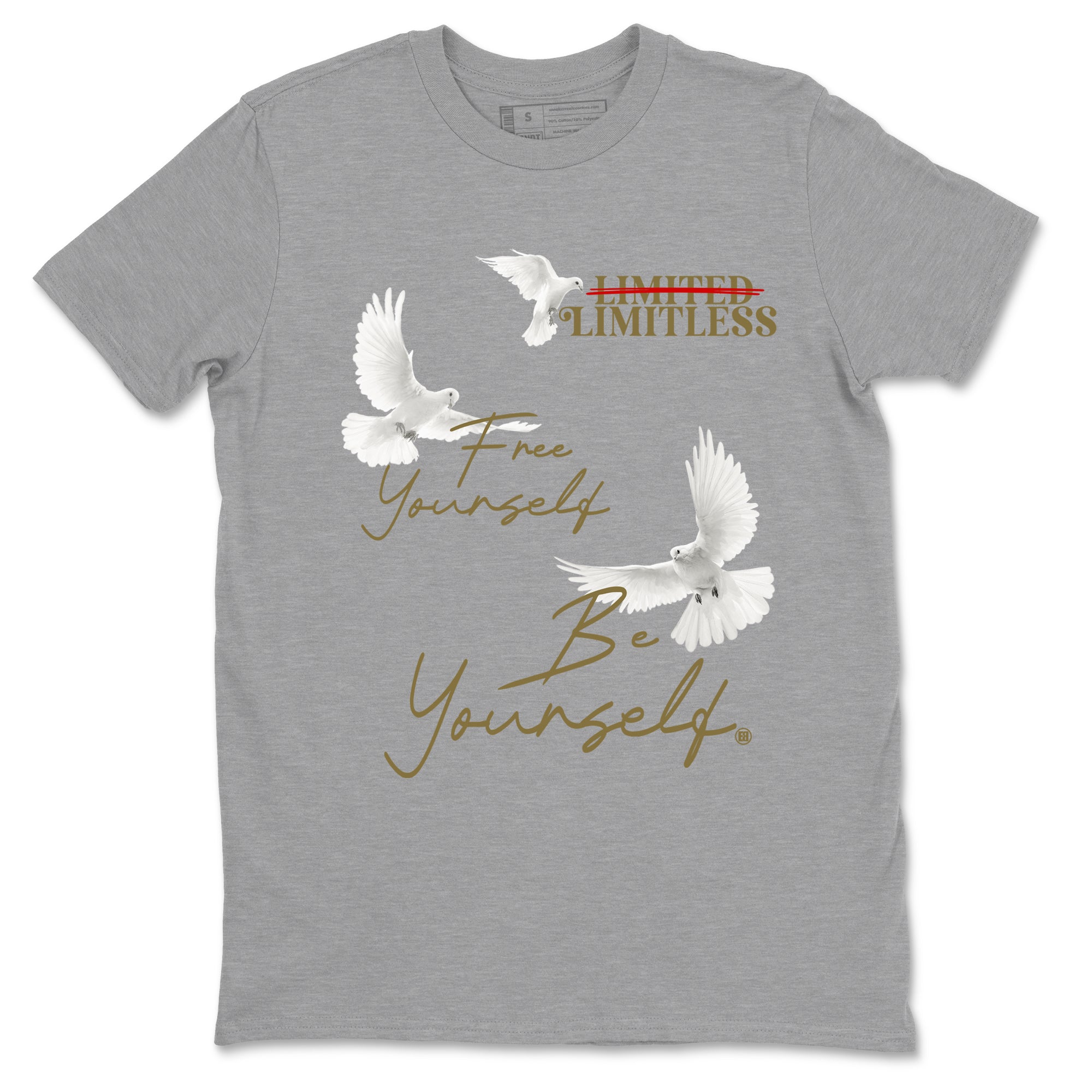 Free Yourself Be Yourself snkmatch Tees - Air Jordan 9 Olive