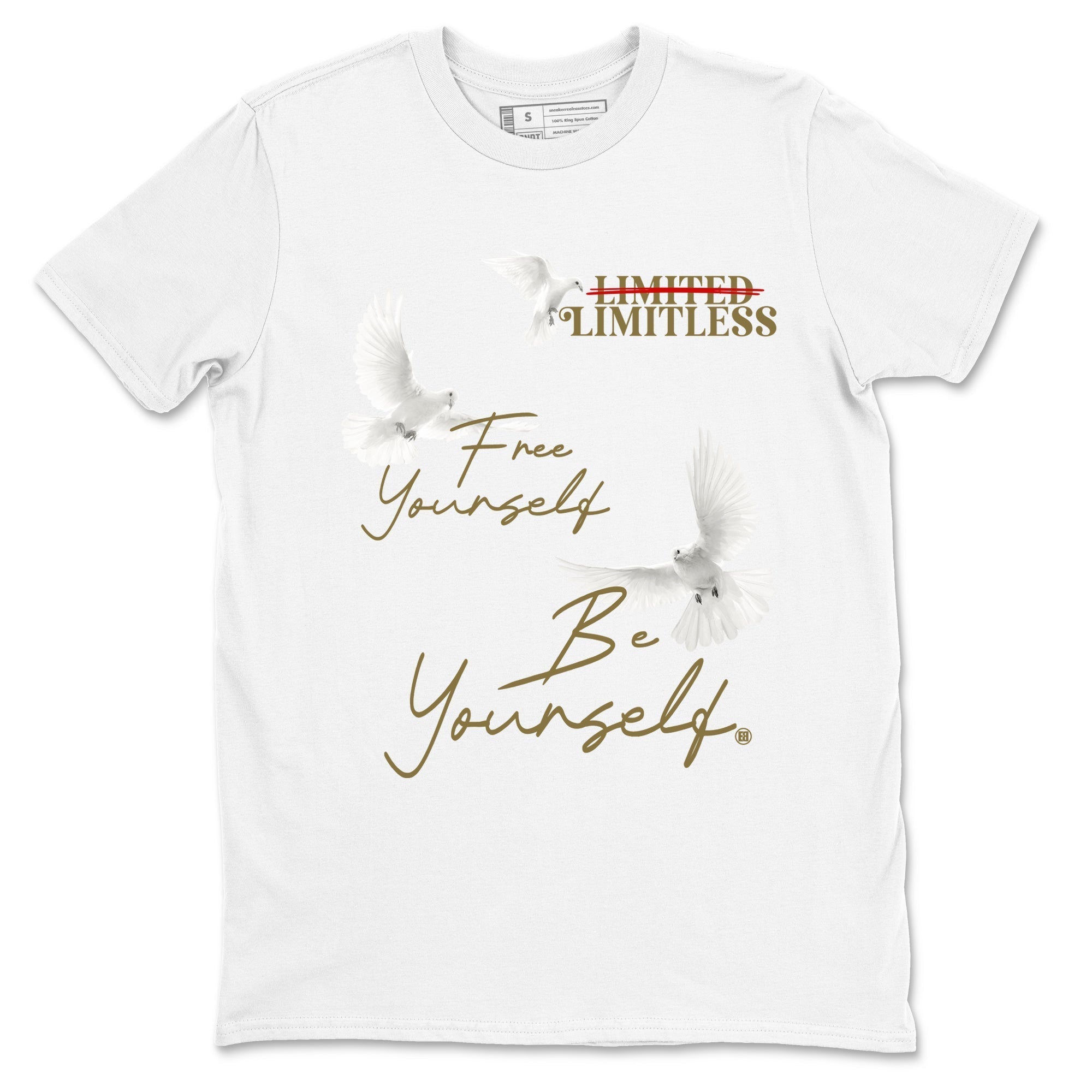 Free Yourself Be Yourself snkmatch Tees - Air Jordan 9 Olive
