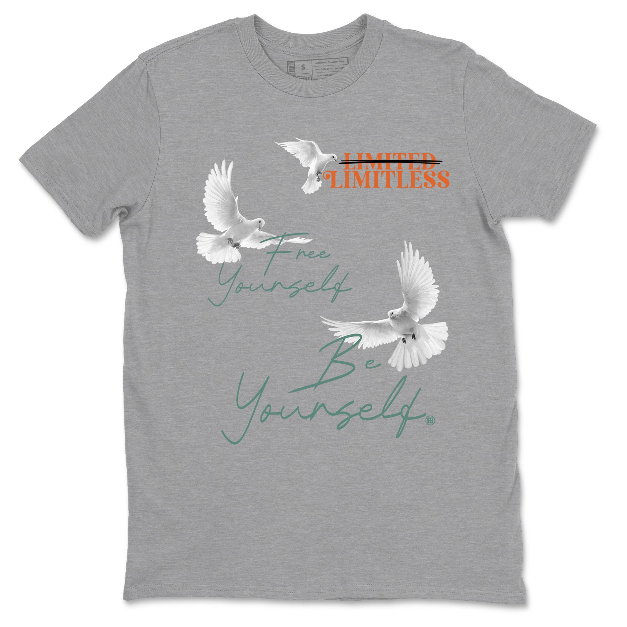 Free Yourself Be Yourself snkmatch Tees - Dunk Ceramic