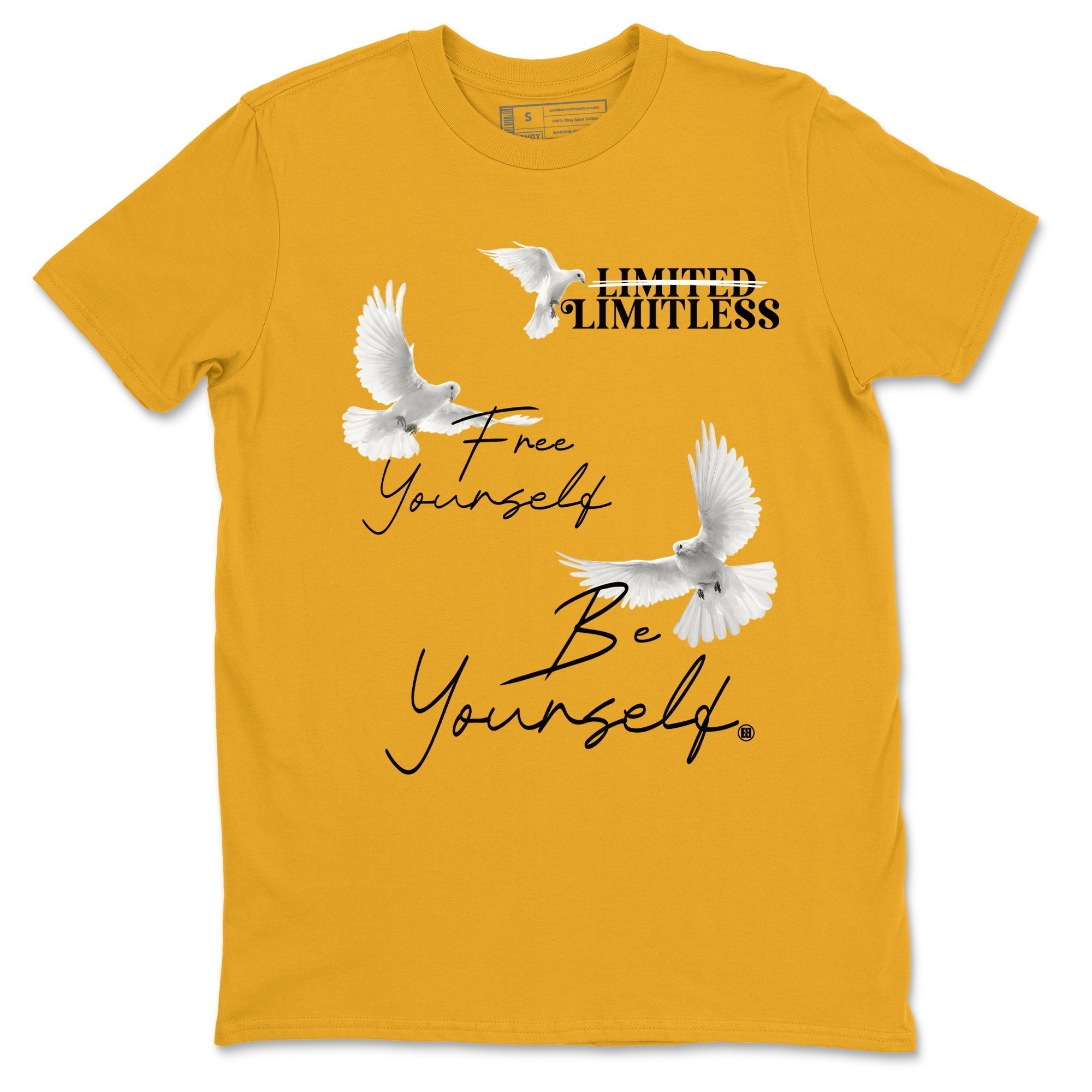 Free Yourself Be Yourself snkmatch Tees - Dunk High Pollen