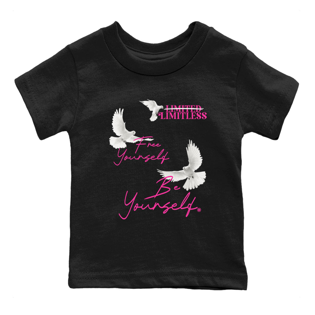 Free Yourself Be yourself snkmatch Tees Kids - Nike KD 4 Aunt Pearl