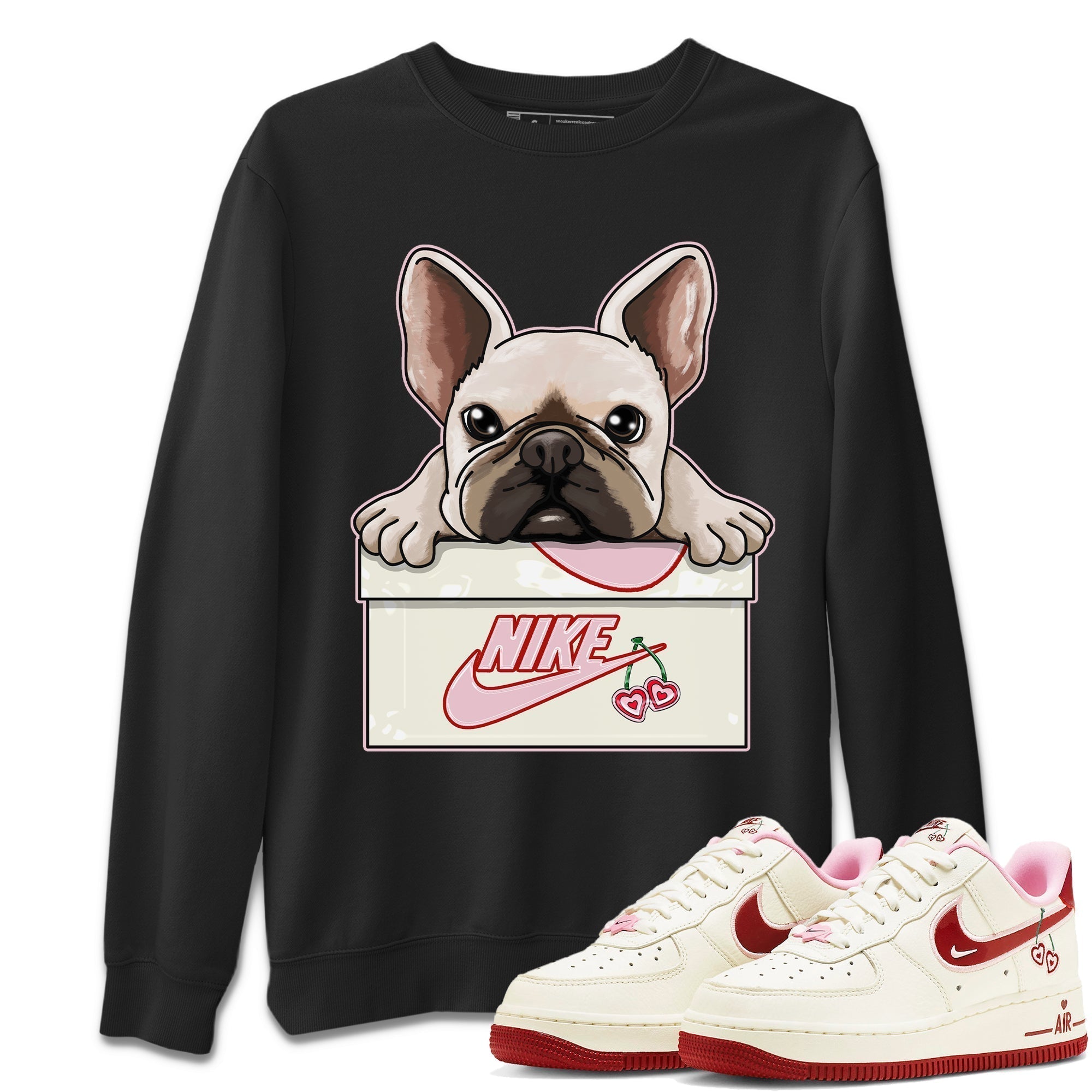 French Bulldog Unisex Tops - Air Force 1 Valentines Day