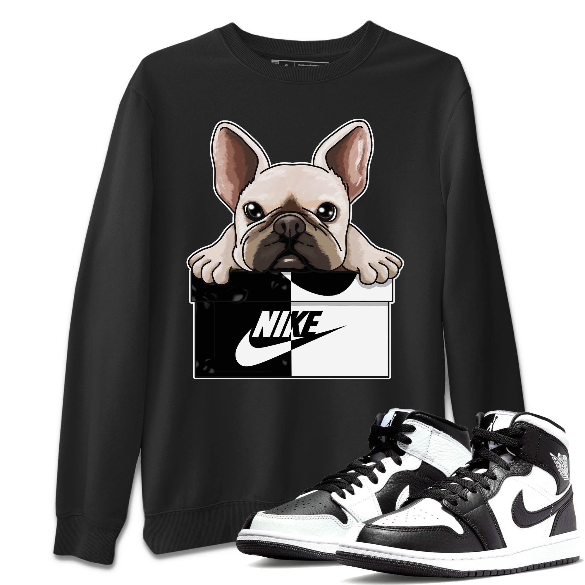 French Bulldog Unisex Tops - Air Jordan 1 Homage