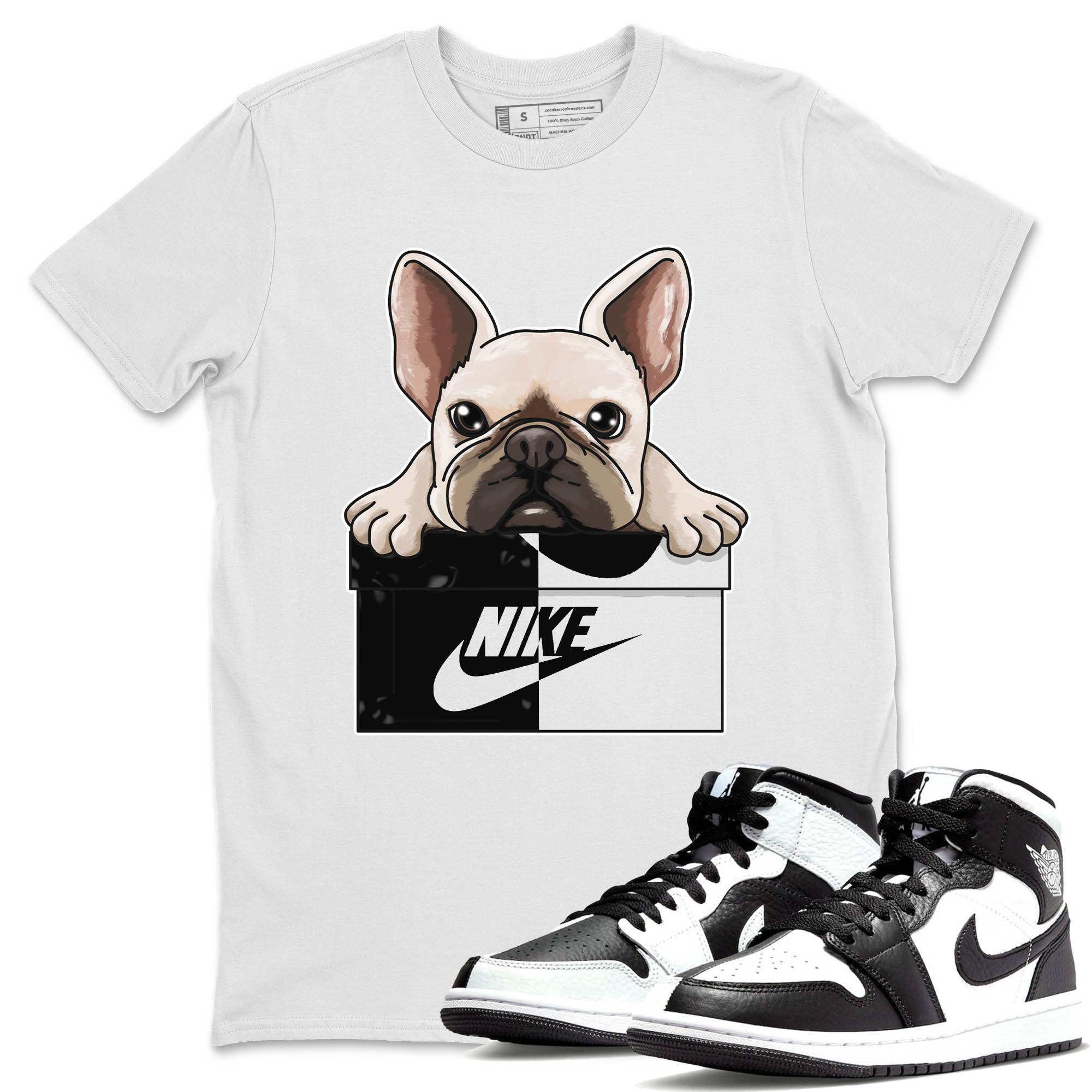 French Bulldog Unisex Tops - Air Jordan 1 Homage