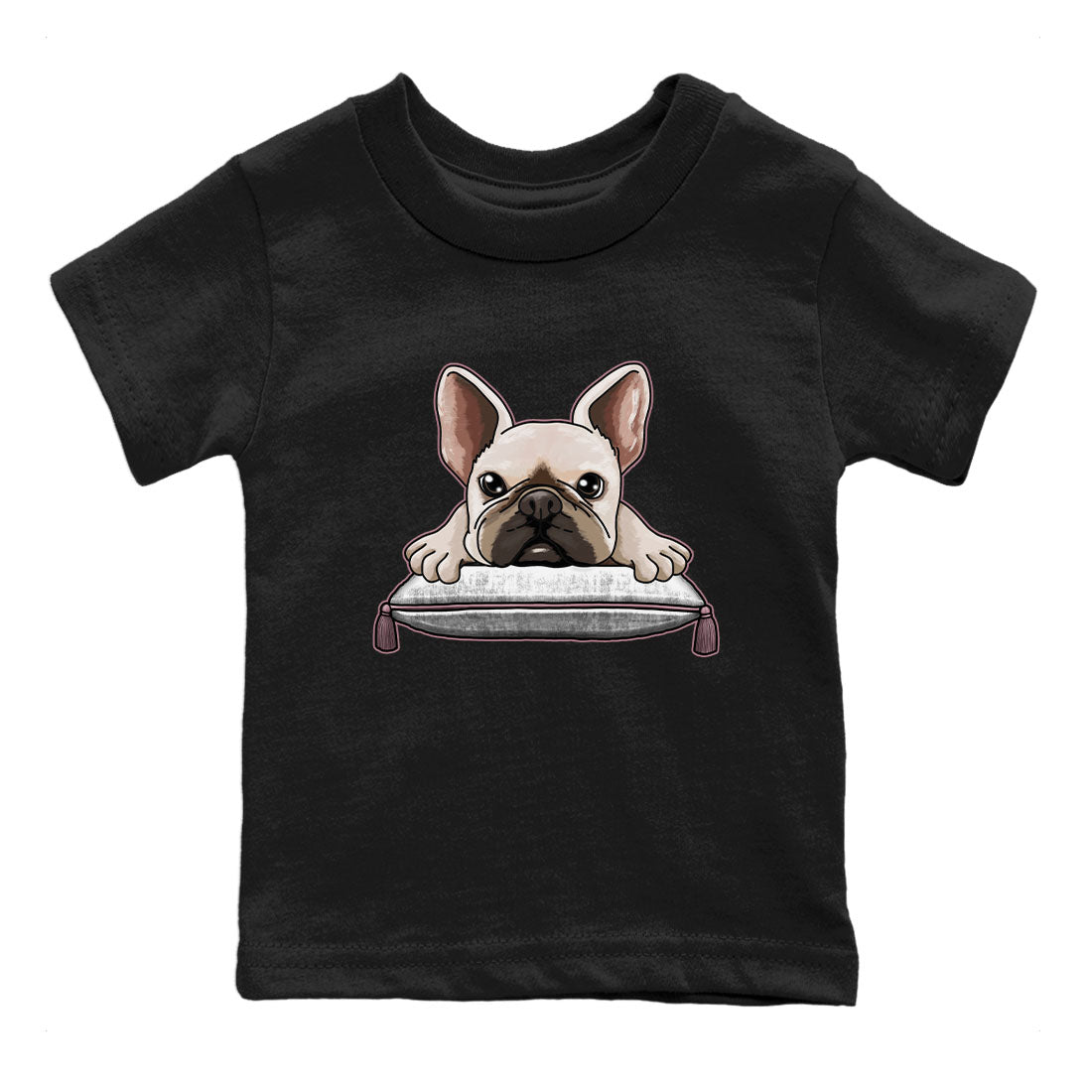 French Bulldog snkmatch Tee Kids - Air Jordan 1 Mauve