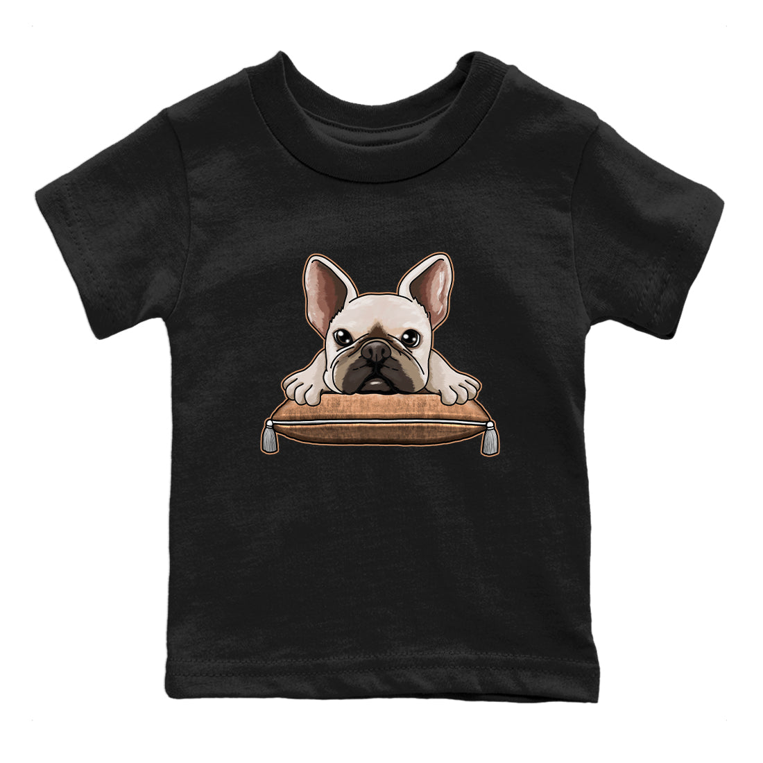 French Bulldog snkmatch Tee Kids - Air Jordan 1 Praline