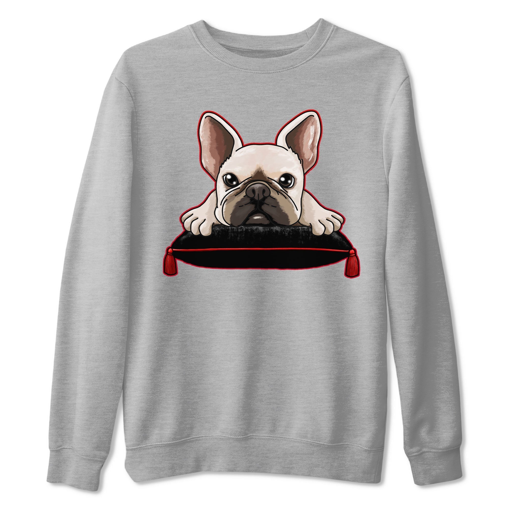 French Bulldog snkmatch Tee - Air Jordan 1 Satin Bred