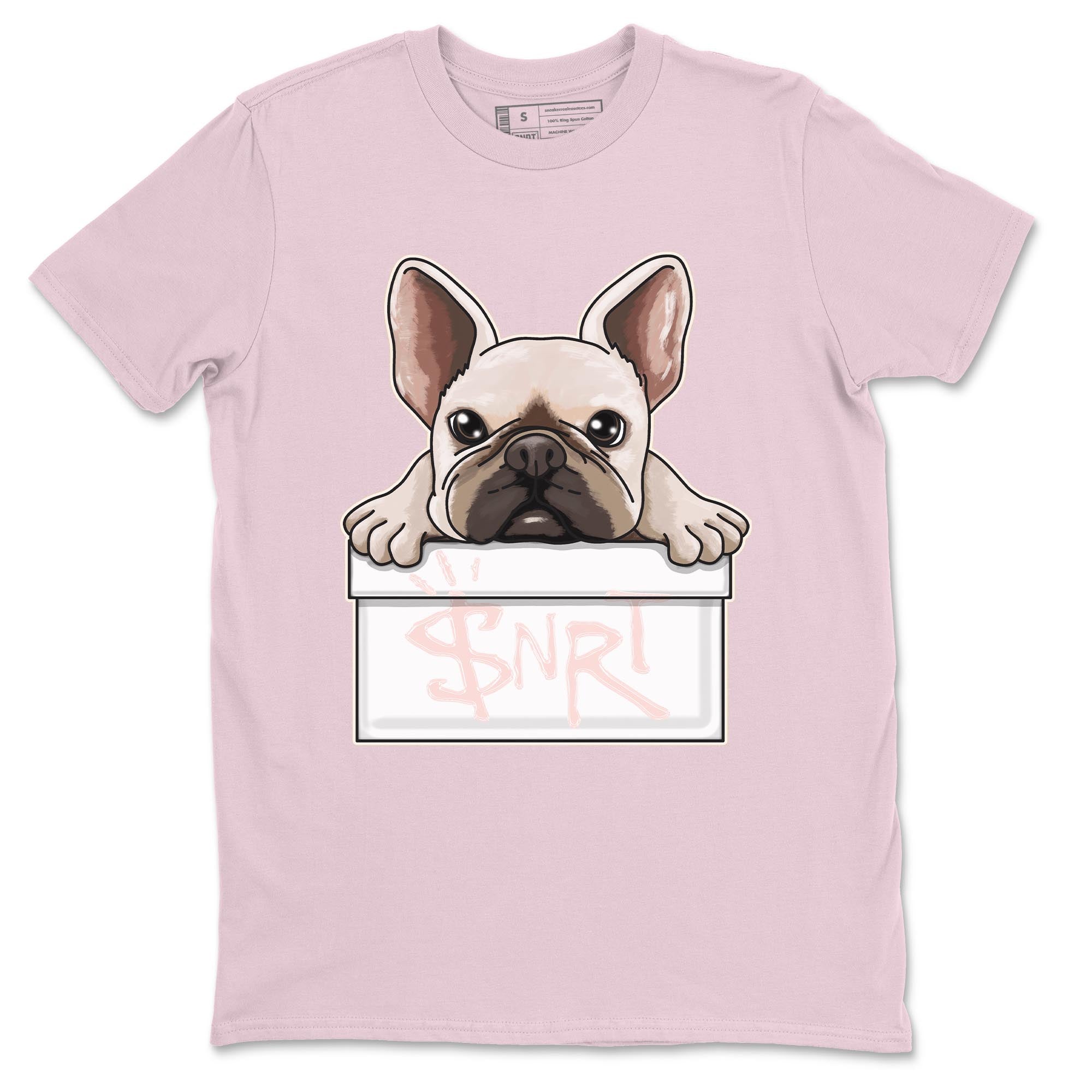 French Bulldog Unisex Tops - Air Jordan 1 Washed Pink