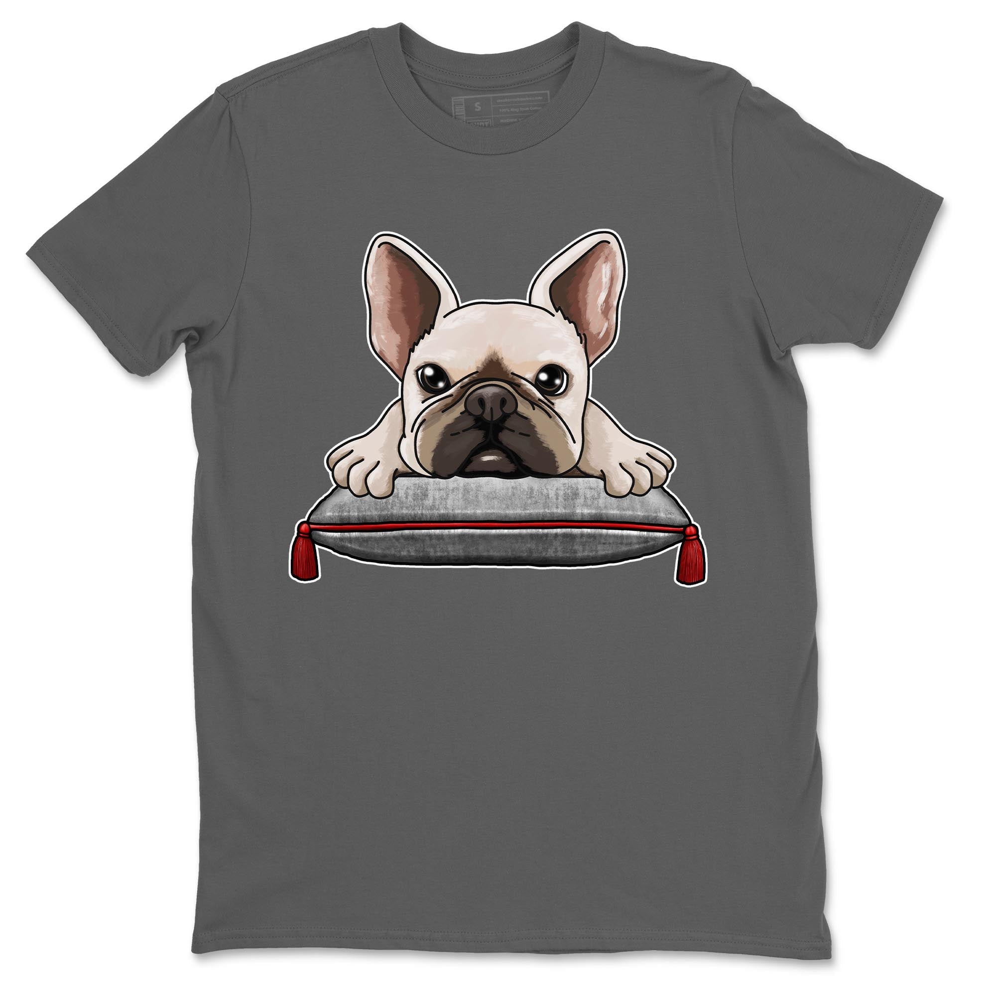 French Bulldog Unisex Tops - Air Jordan 13 Wolf Grey